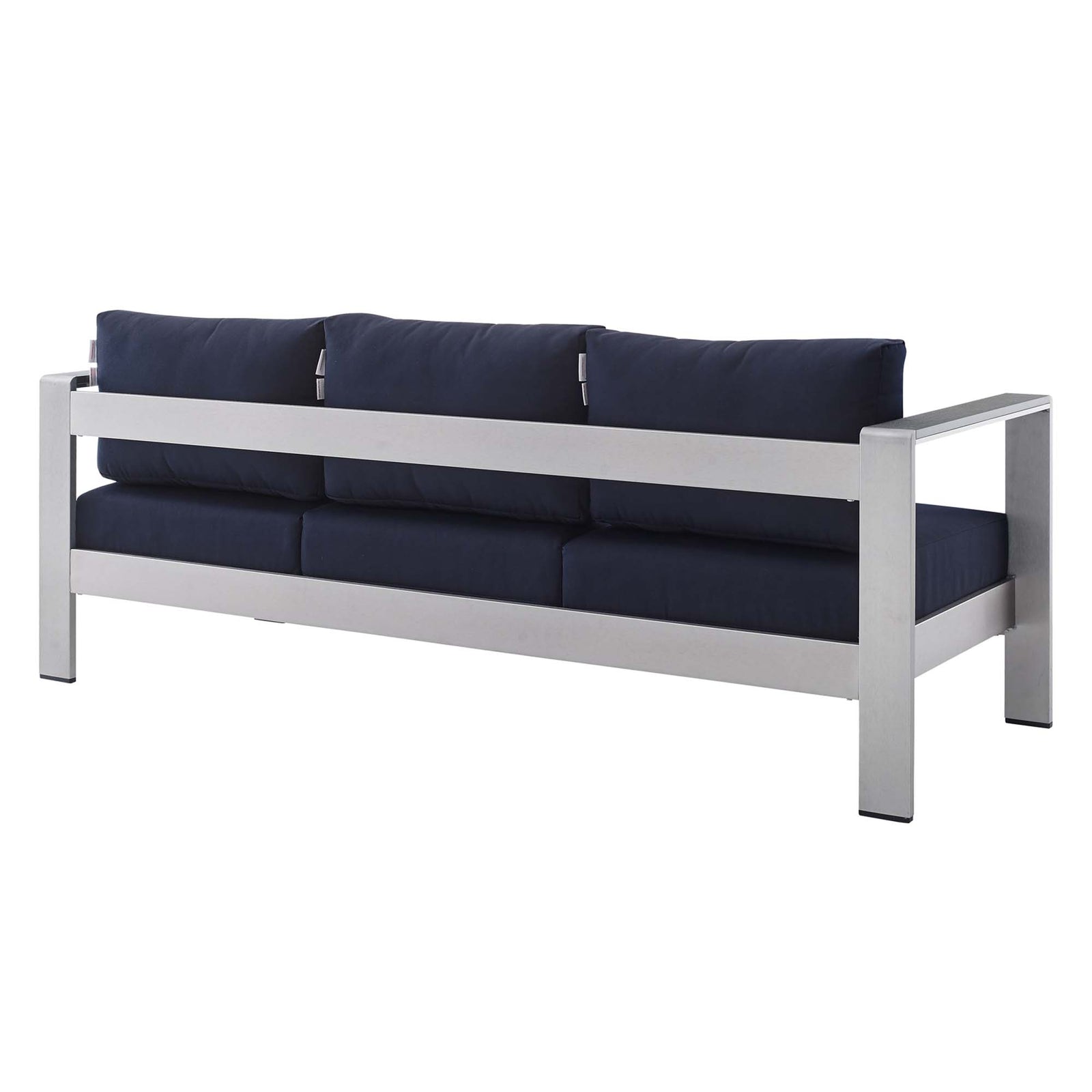 Shore Sunbrella® Fabric Aluminum Outdoor Patio Sofa by Modway