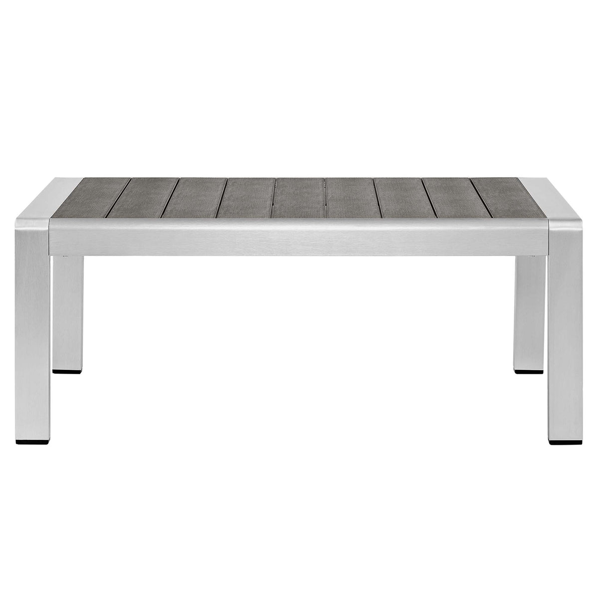 Shore 4 Piece Sunbrella® Fabric Outdoor Patio Aluminum Set by Modway