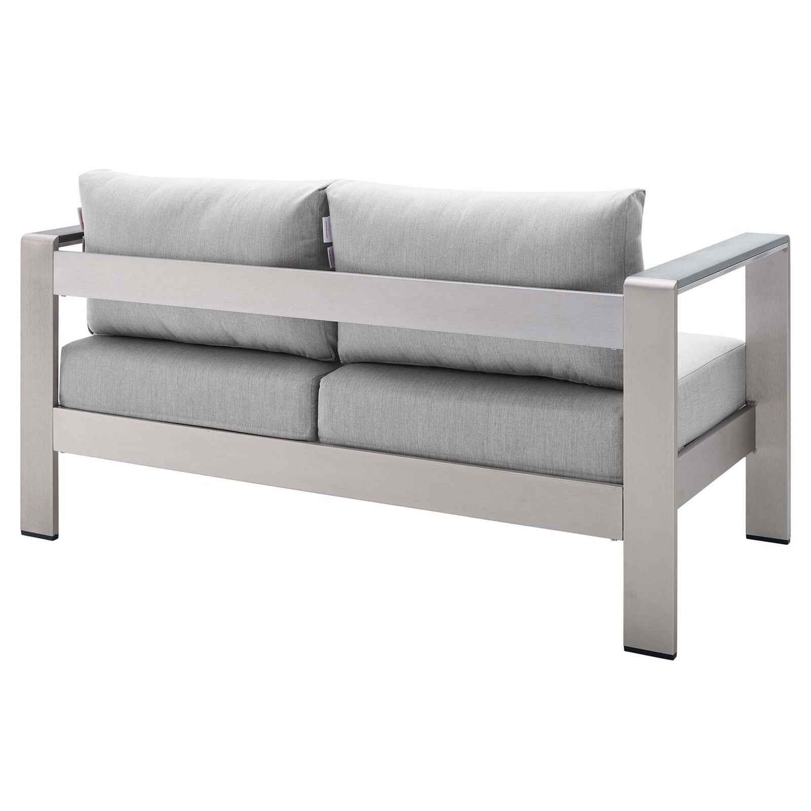 Shore 7 Piece Sunbrella® Fabric Outdoor Patio Aluminum Set by Modway