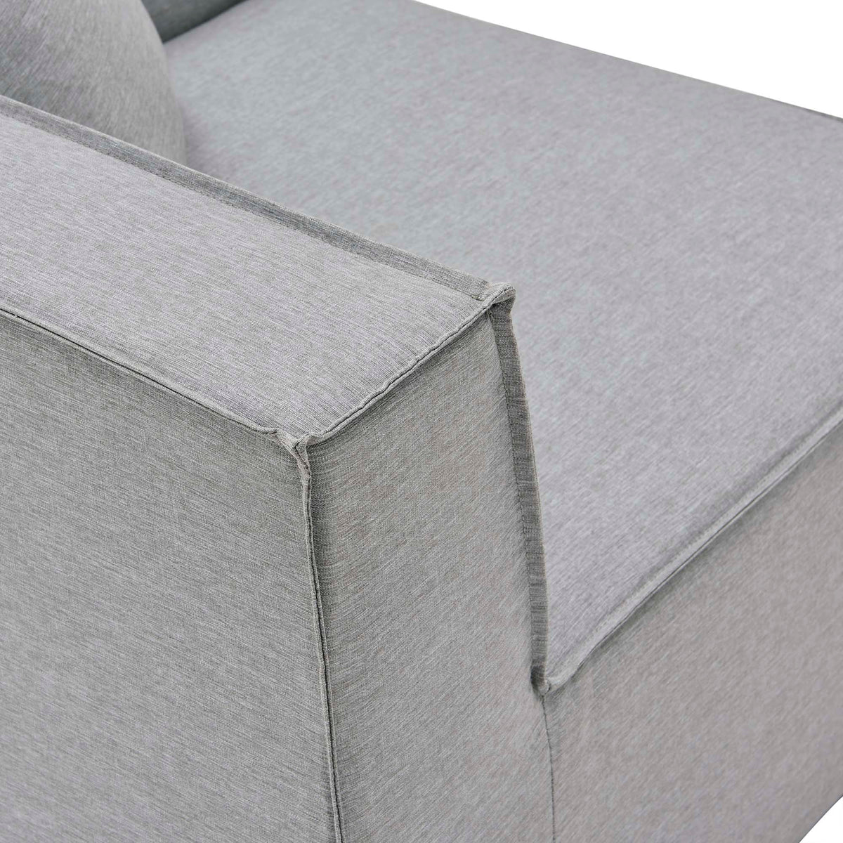 Saybrook 3-Piece Outdoor Patio Upholstered Sectional Sofa by Modway