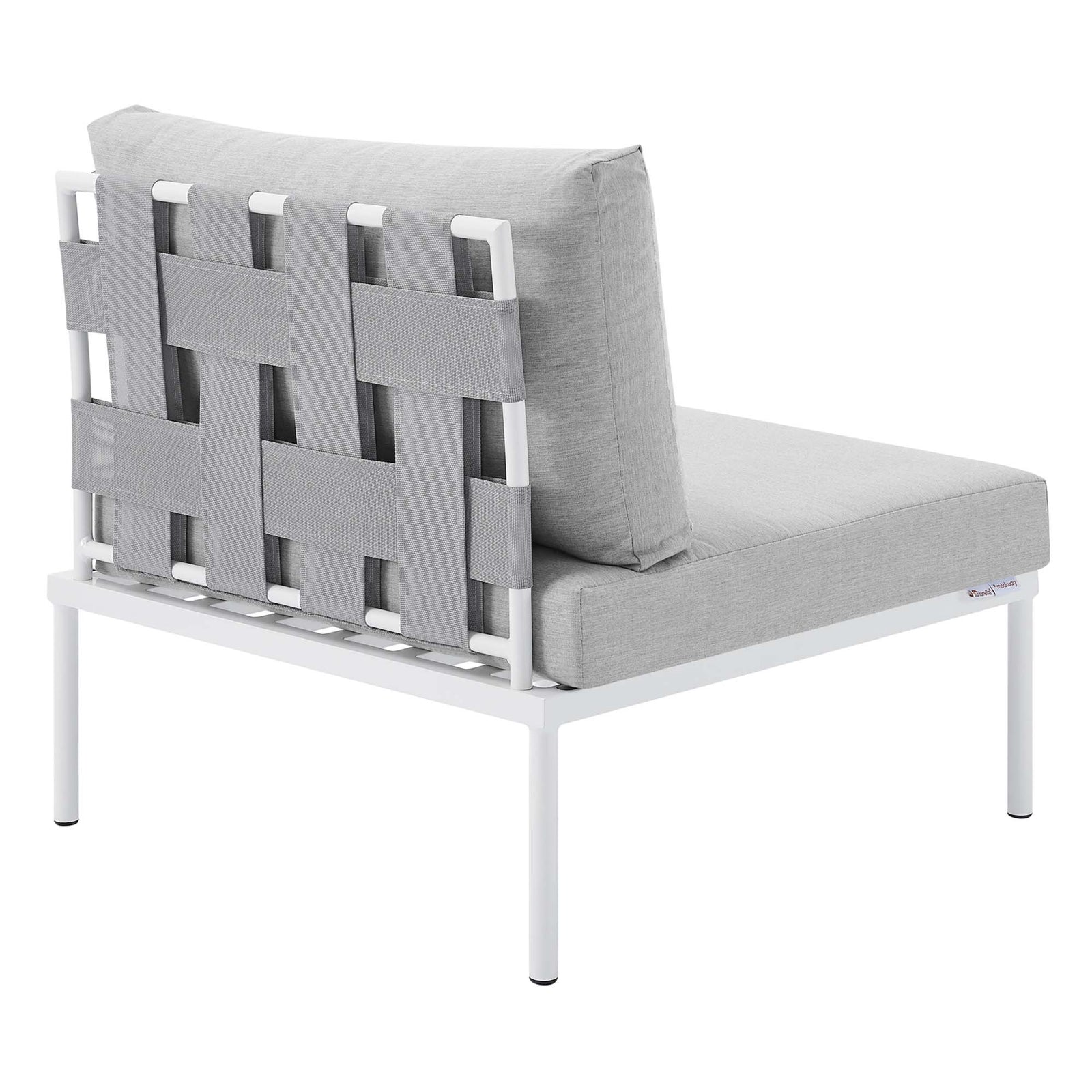 Harmony Sunbrella® Outdoor Patio Aluminum Armless Chair by Modway