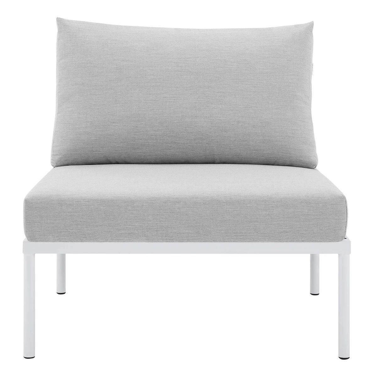 Harmony Sunbrella® Outdoor Patio Aluminum Armless Chair by Modway
