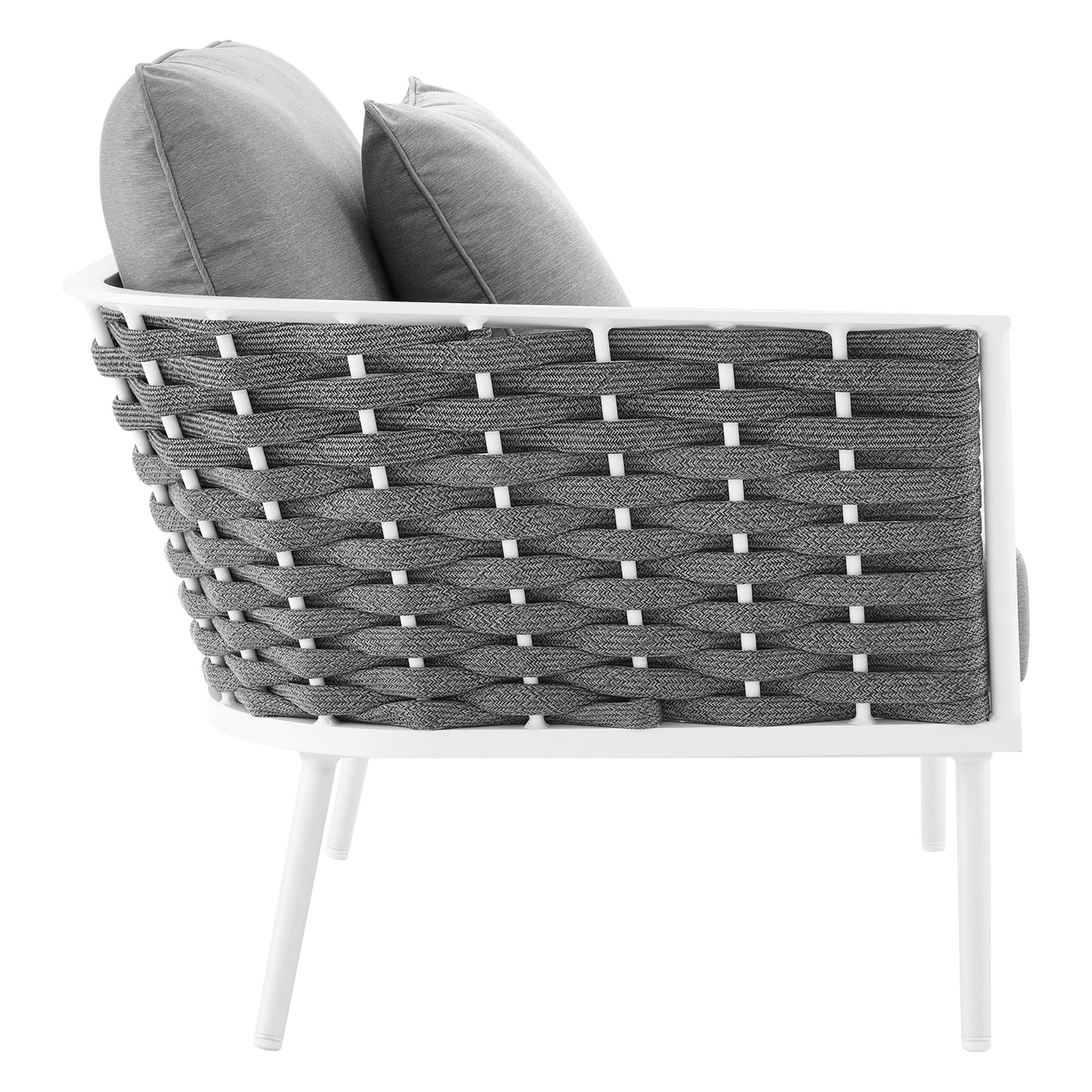 Stance Outdoor Patio Aluminum Left-Facing Armchair by Modway