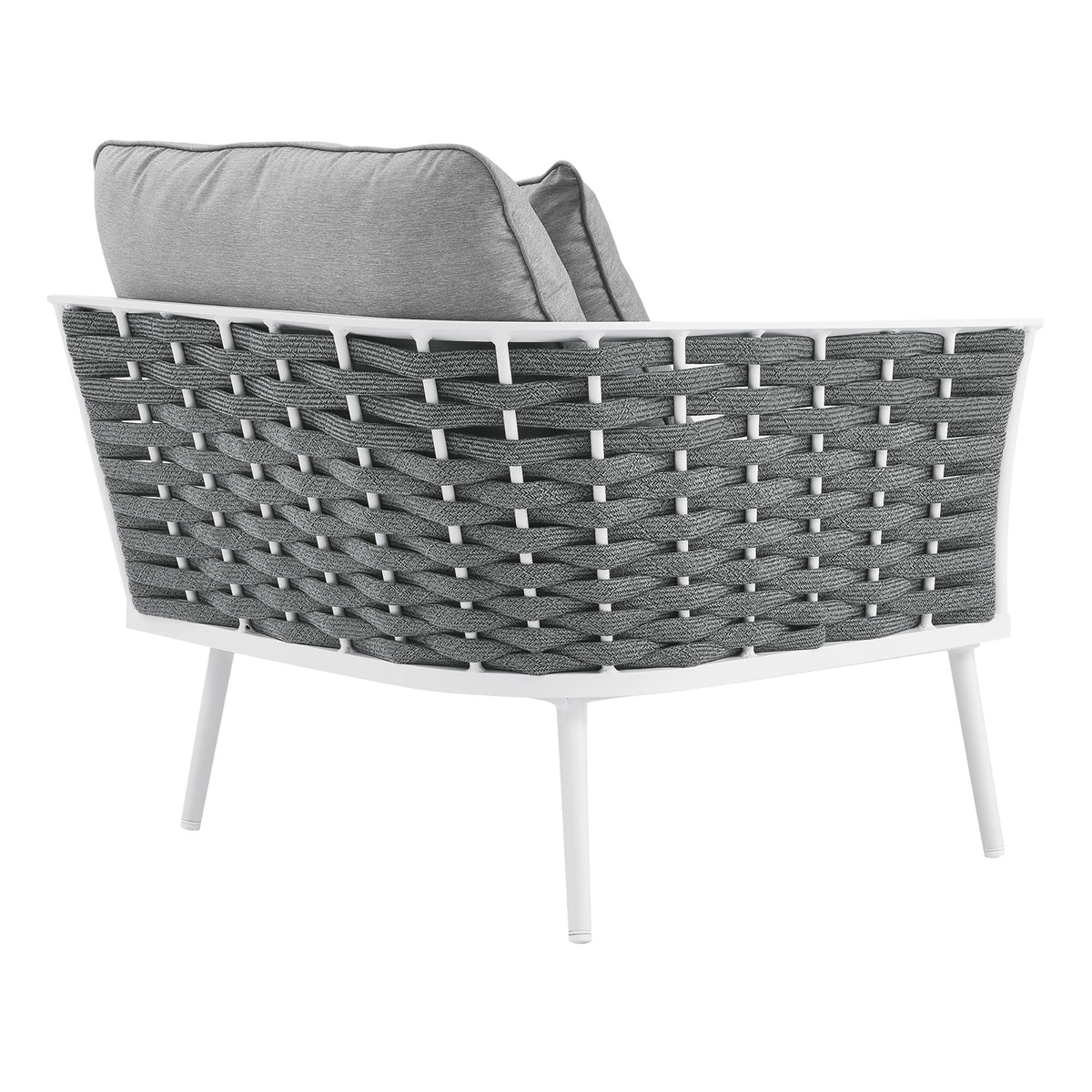 Stance Outdoor Patio Aluminum Left-Facing Armchair by Modway