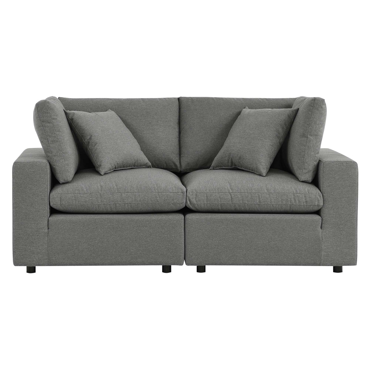 Commix Overstuffed Outdoor Patio Loveseat by Modway