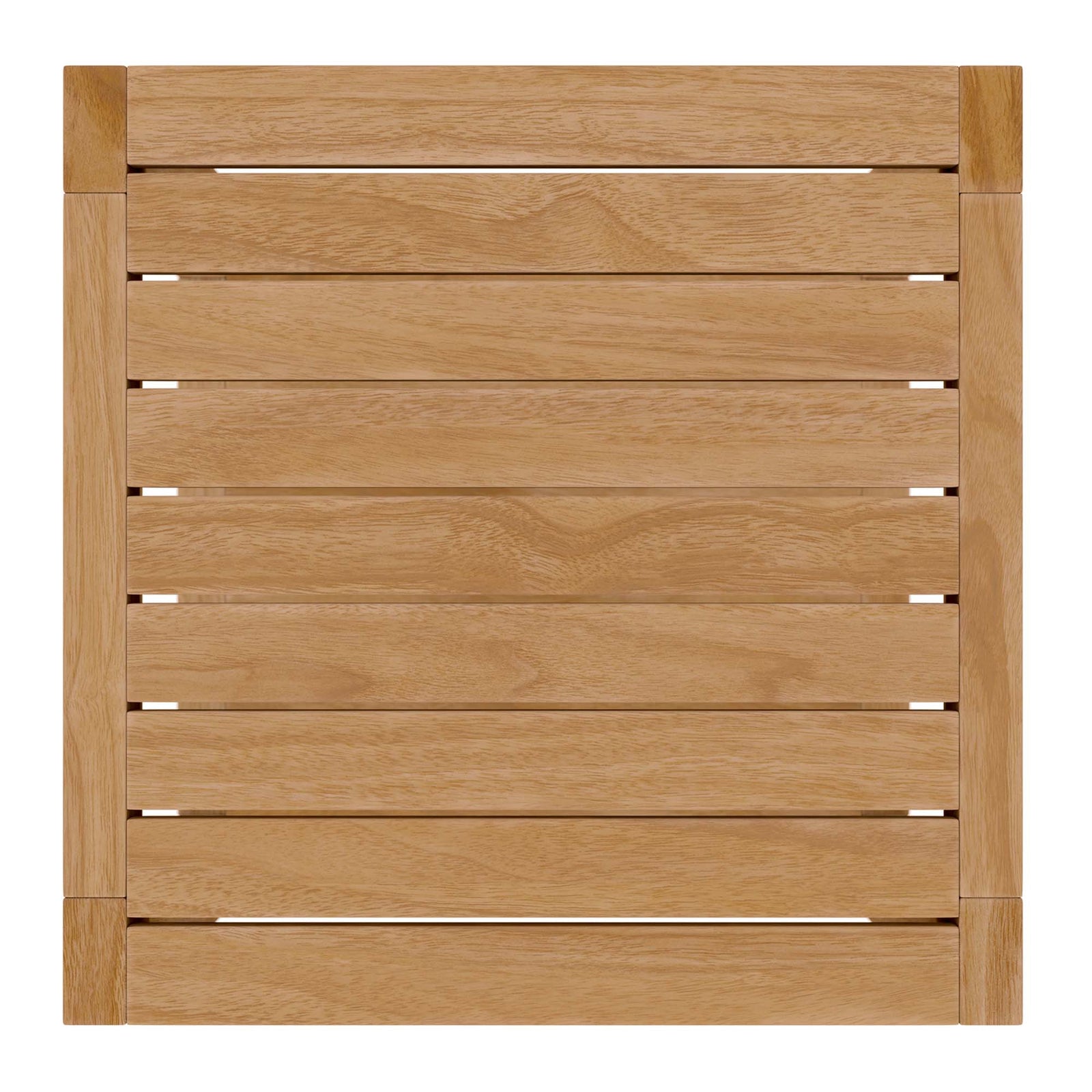Carlsbad Teak Wood Outdoor Patio Side Table by Modway