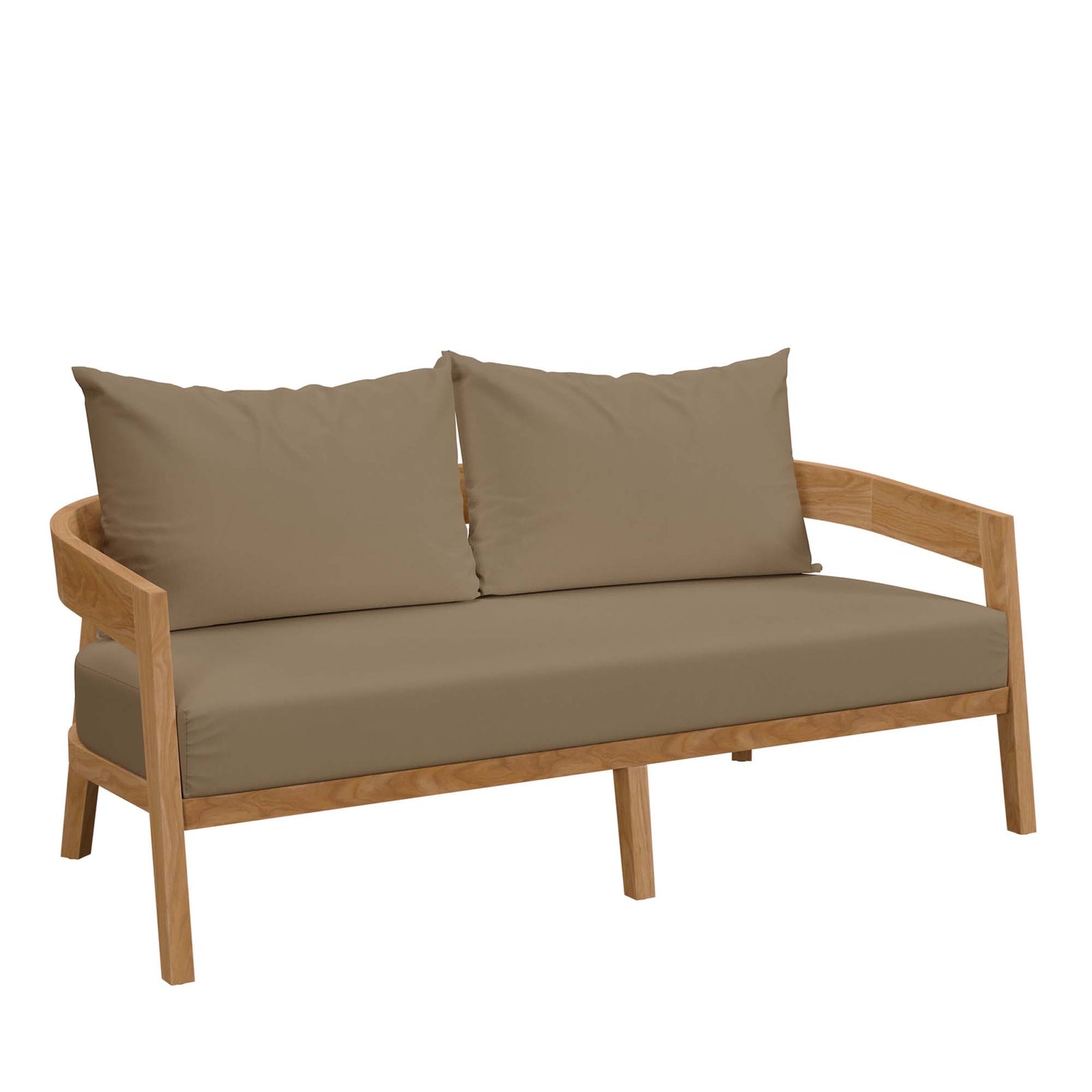 Brisbane 3-Piece Teak Wood Outdoor Patio Set by Modway