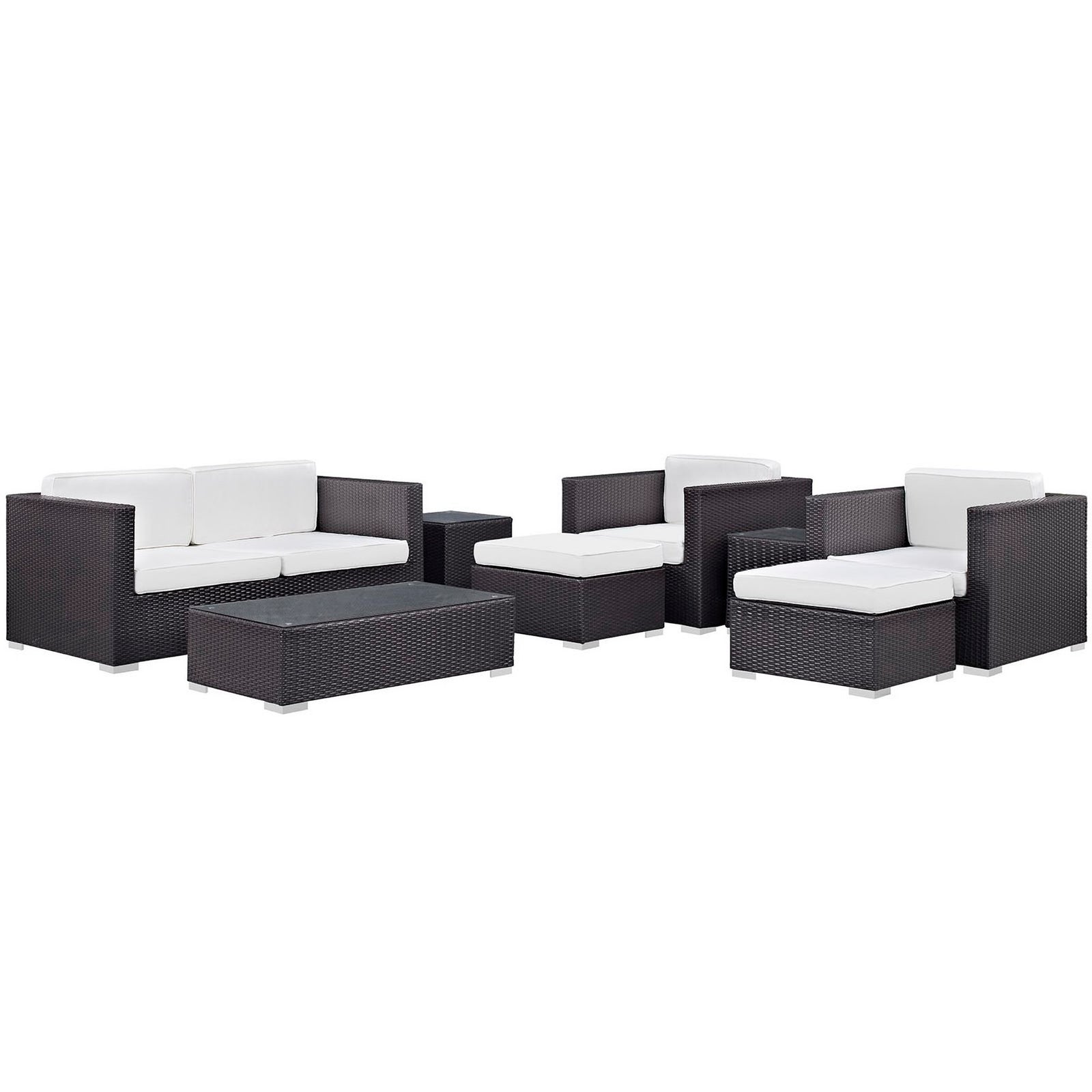 Venice 8 Piece Outdoor Patio Sofa Set by Modway