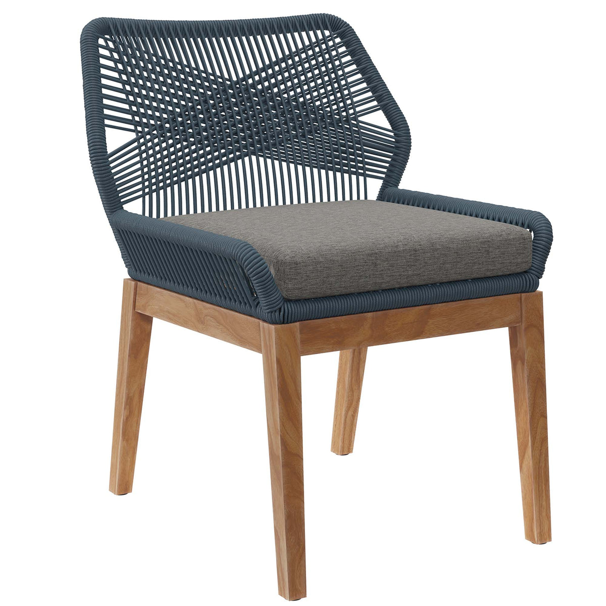 Wellspring 5-Piece Outdoor Patio Teak Wood Dining Set by Modway