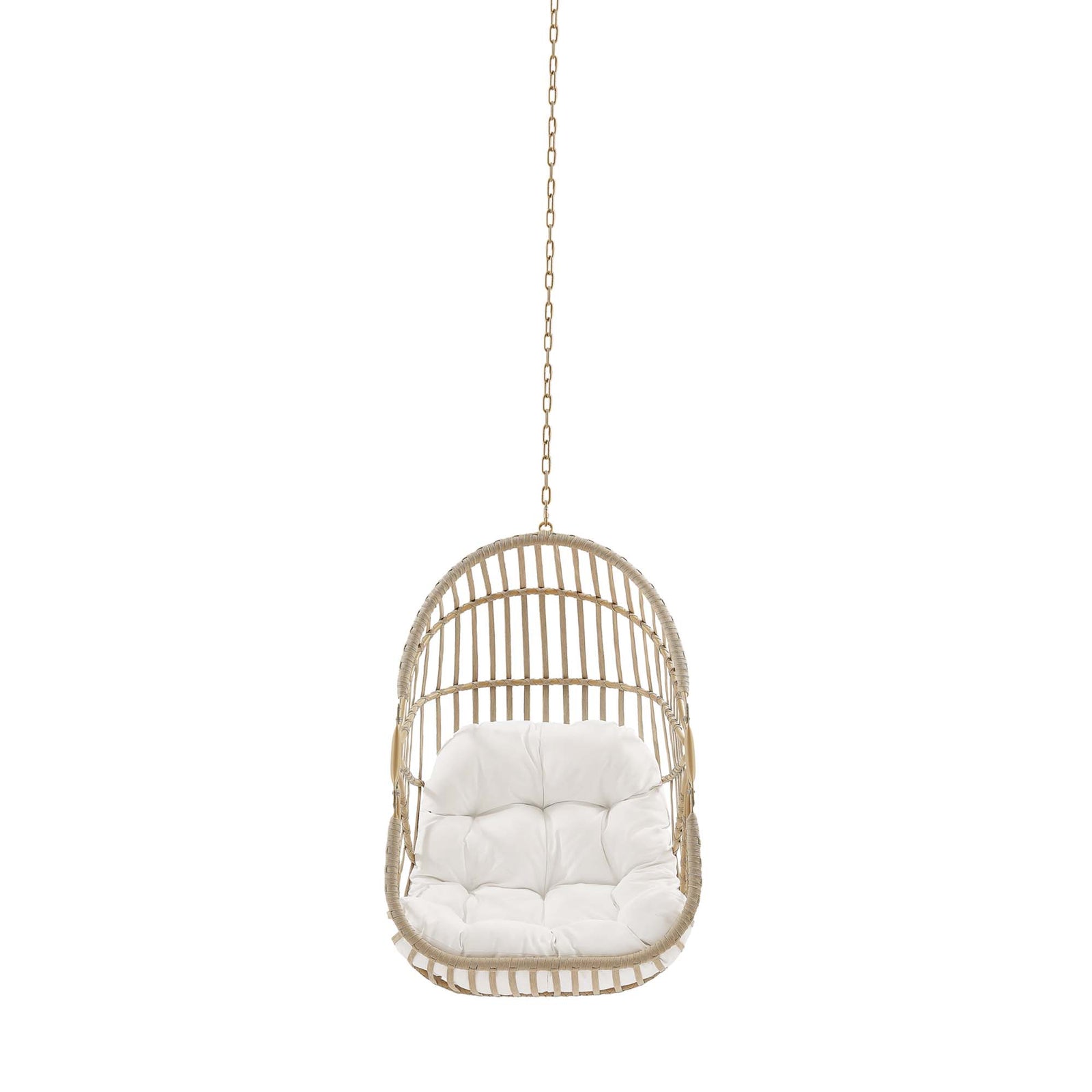 Amalie Wicker Rattan Outdoor Patio Rattan Swing Chair without Stand by Modway