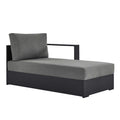 Tahoe Outdoor Patio Powder-Coated Aluminum Modular Right-Facing Chaise Lounge by Modway