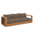 Tahoe Outdoor Patio Acacia Wood Sofa by Modway