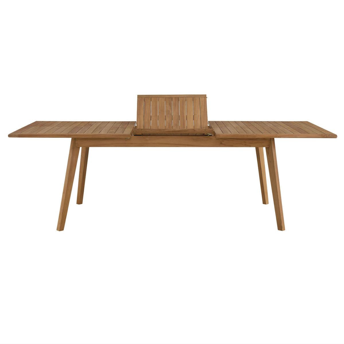 Vienna Outdoor Patio Teak Wood Extendable Dining Table by Modway