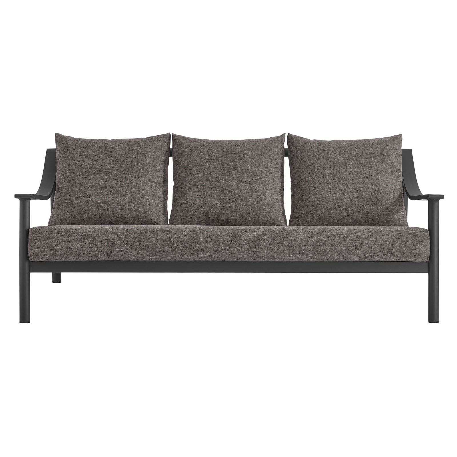 Terrace Outdoor Patio Aluminum Sofa by Modway