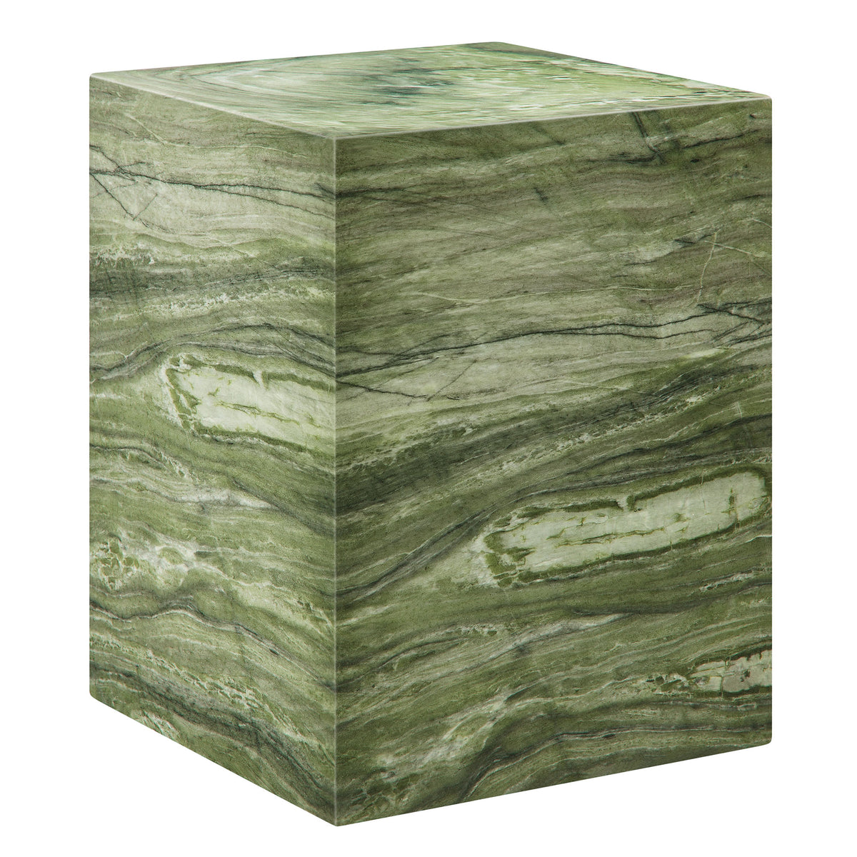 Jordana Square Plinth Indoor - Outdoor Patio Concrete Side Table by Modway