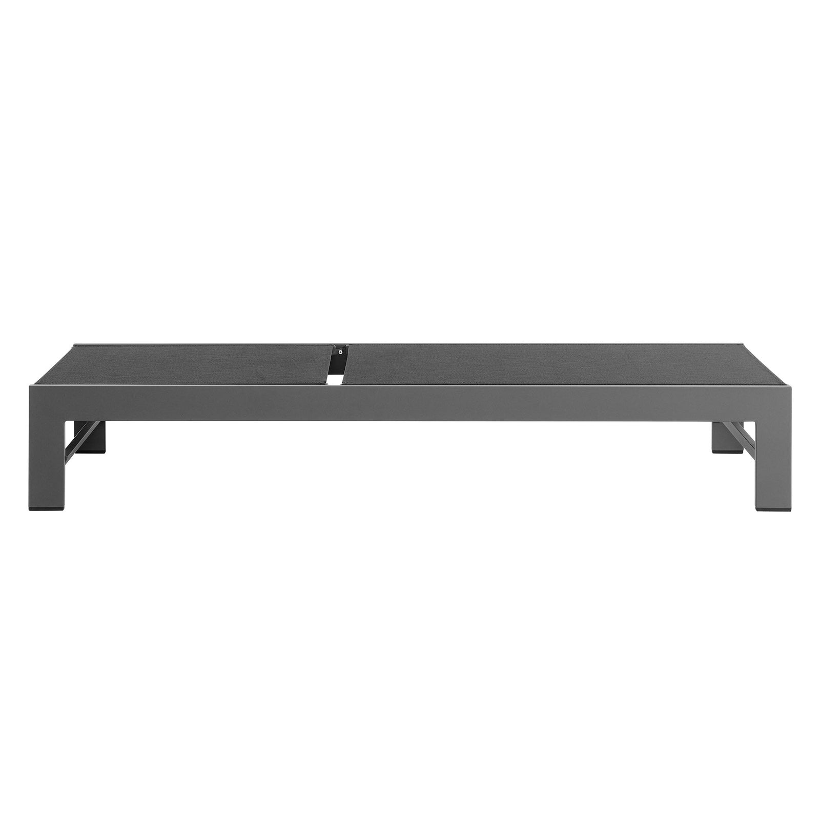 Tahoe Outdoor Patio Mesh and Aluminum Chaise Lounge by Modway