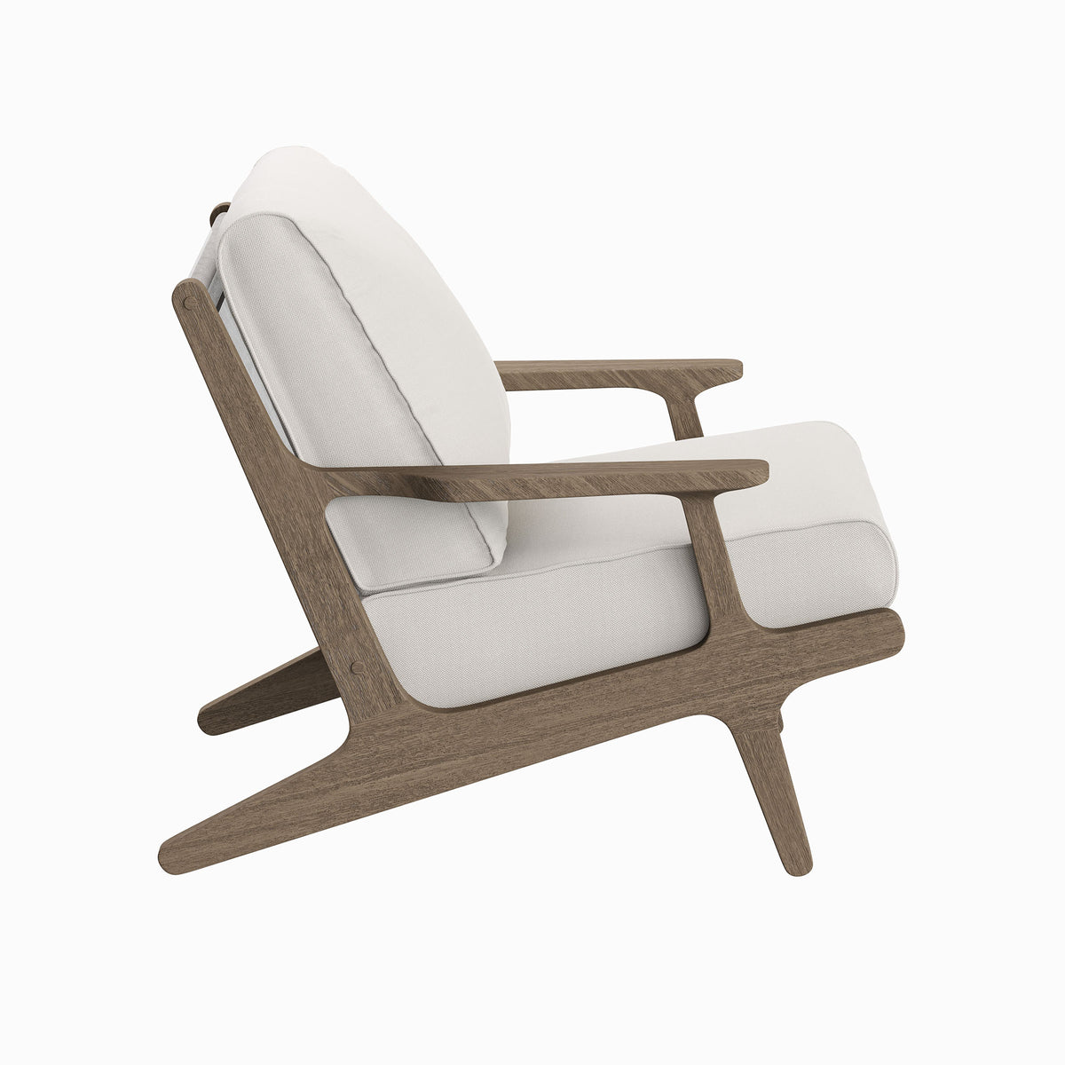 Saratoga 4-Piece Outdoor Patio Teak Wood Furniture Set by Modway