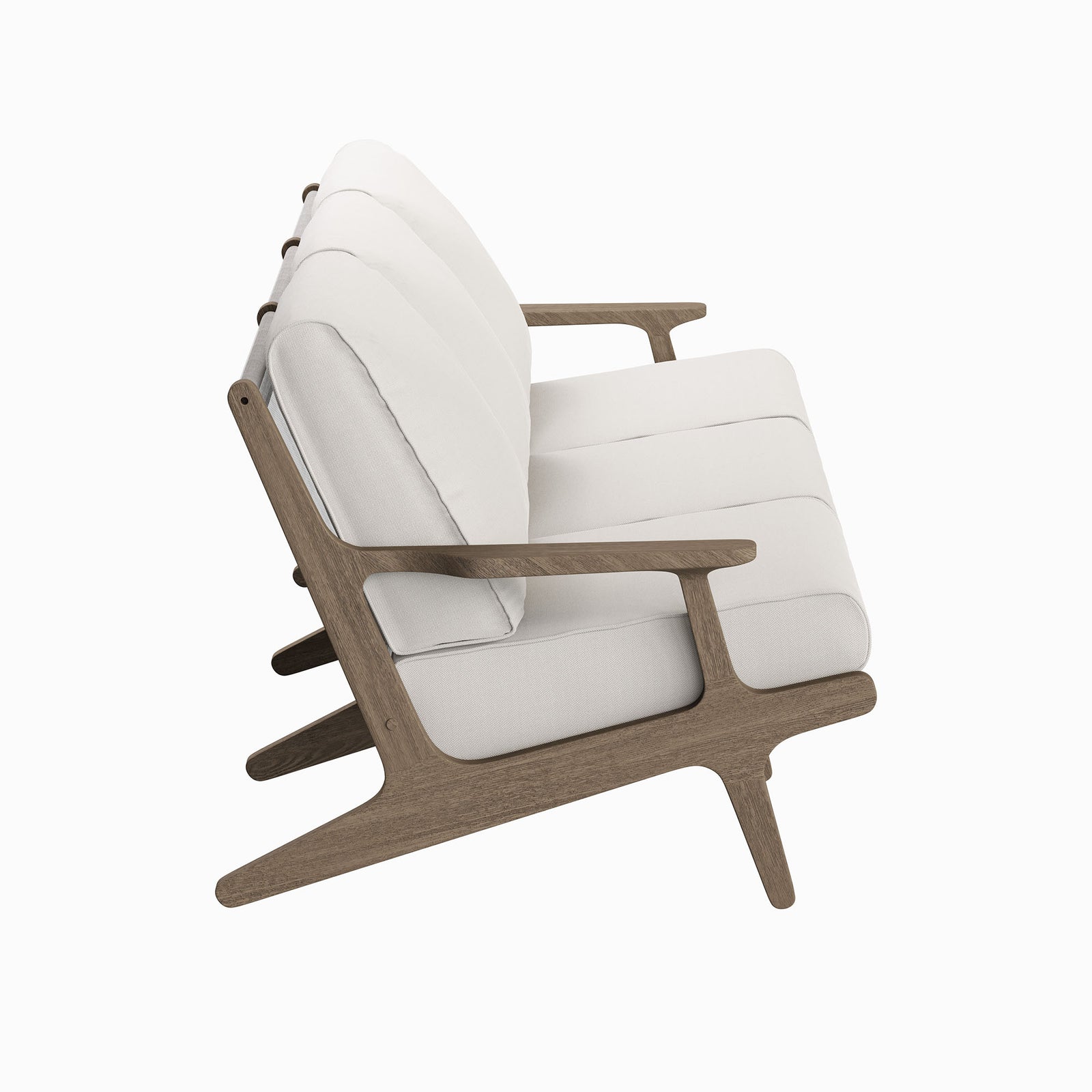 Saratoga 4-Piece Outdoor Patio Teak Wood Furniture Set by Modway