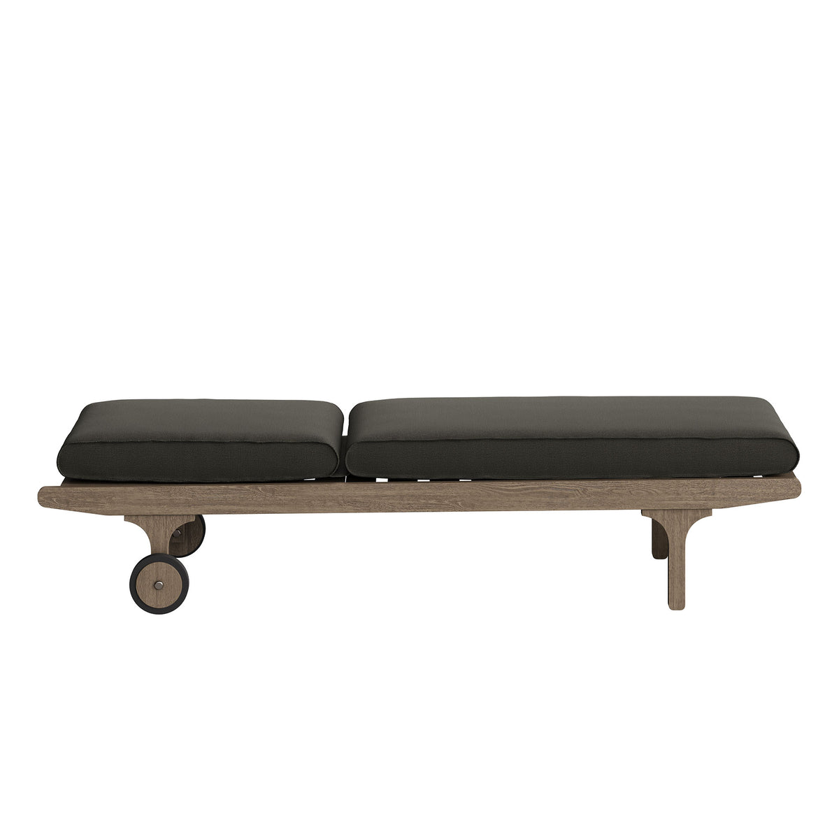 Saratoga Outdoor Patio Teak Chaise Lounge Chair by Modway