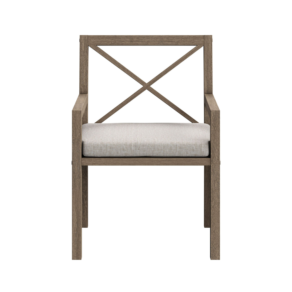 Northlake Outdoor Patio Teak Dining Armchair by Modway