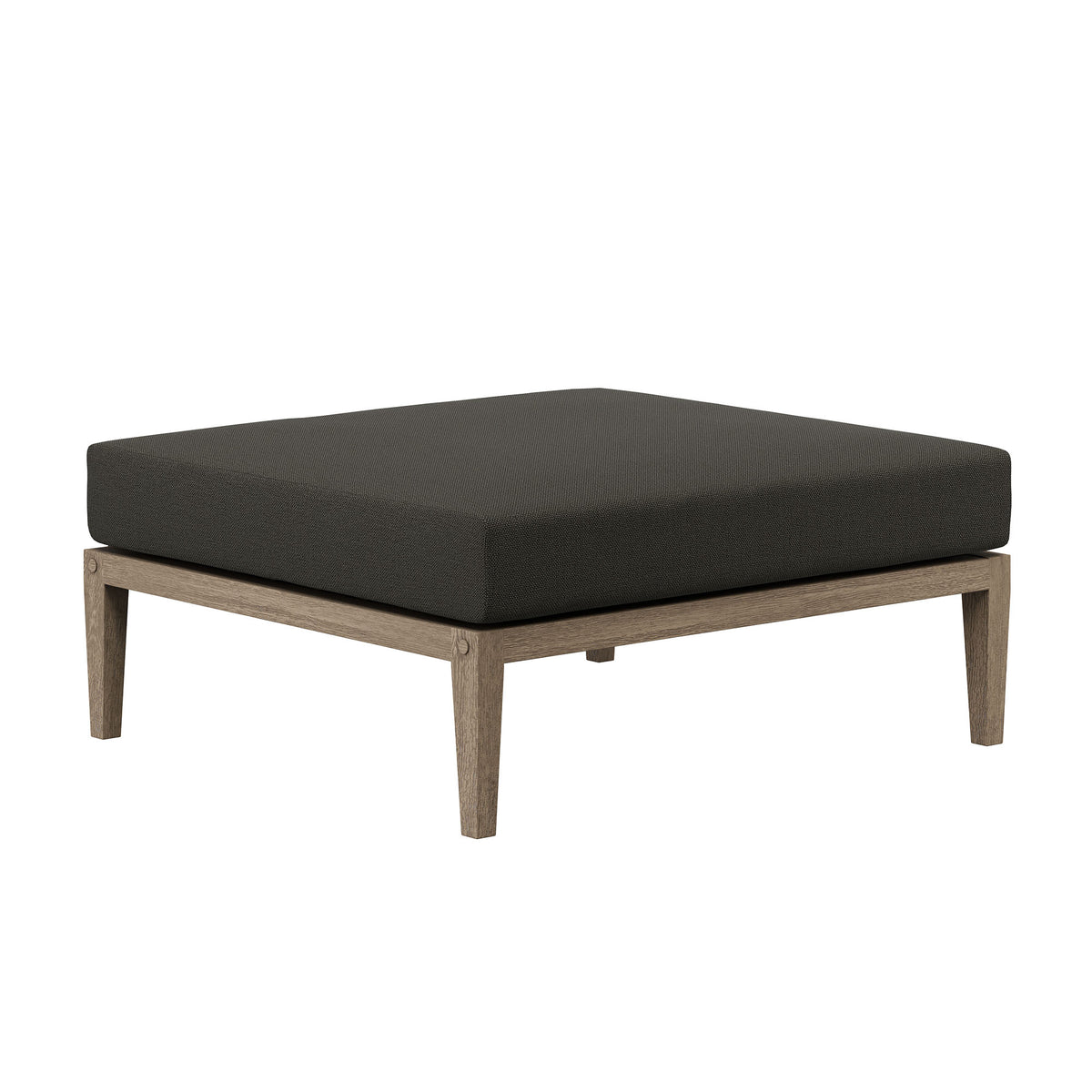 Northlake Outdoor Patio Teak Ottoman by Modway
