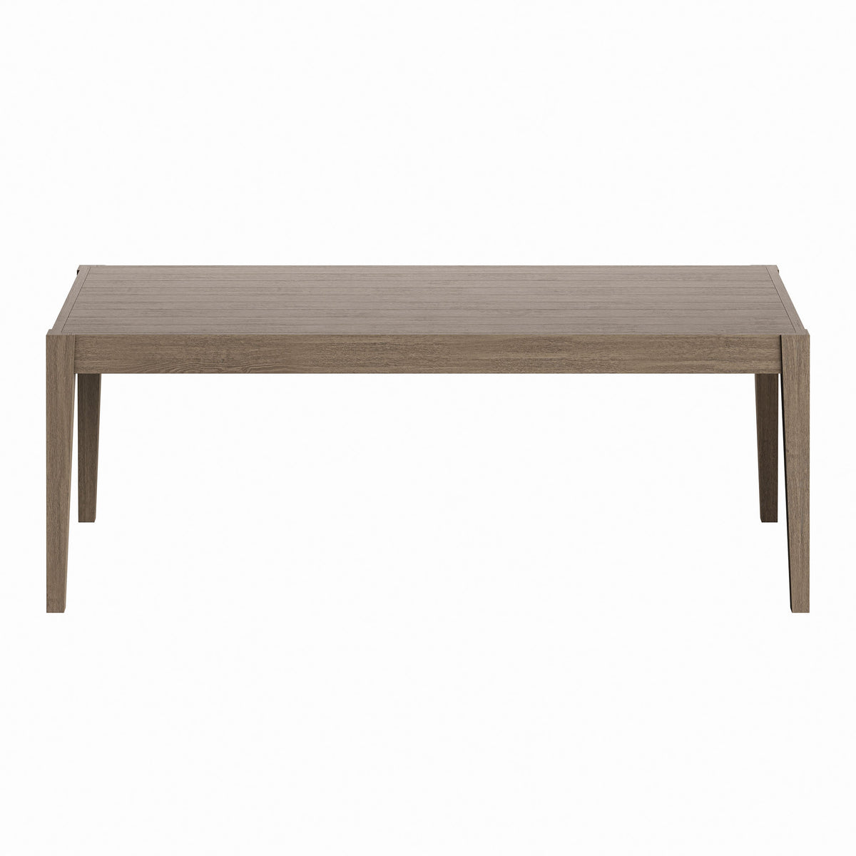Northlake 83" Rectangular Outdoor Patio Teak Dining Table by Modway
