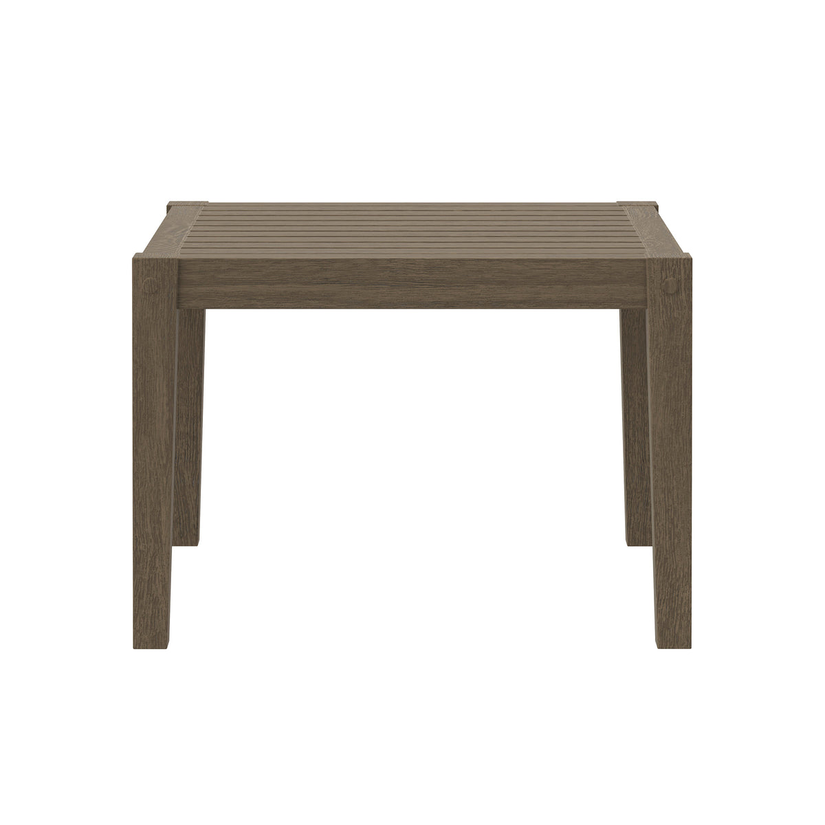 Northlake Square Outdoor Patio Teak Side Table by Modway