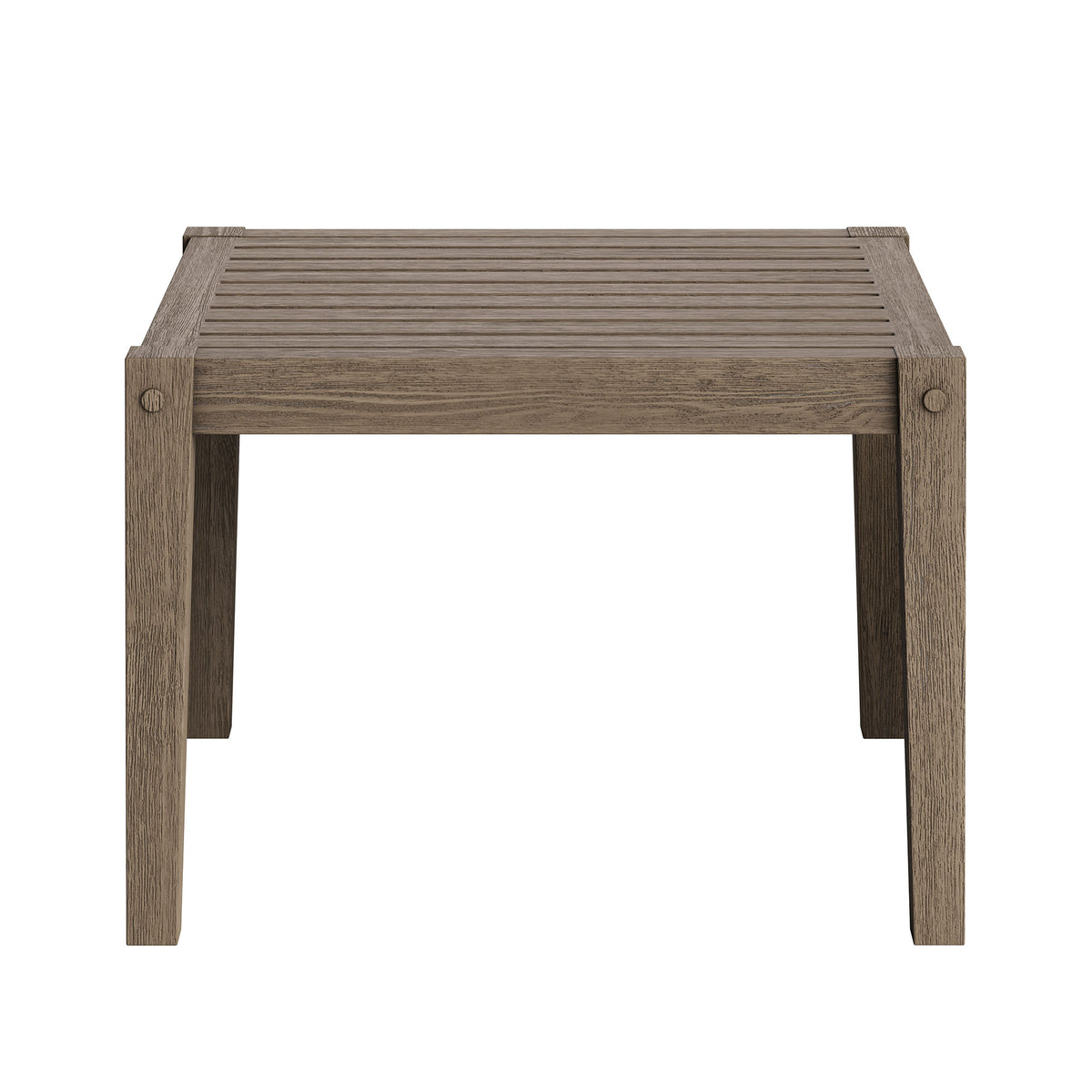 Northlake Square Outdoor Patio Teak Side Table by Modway
