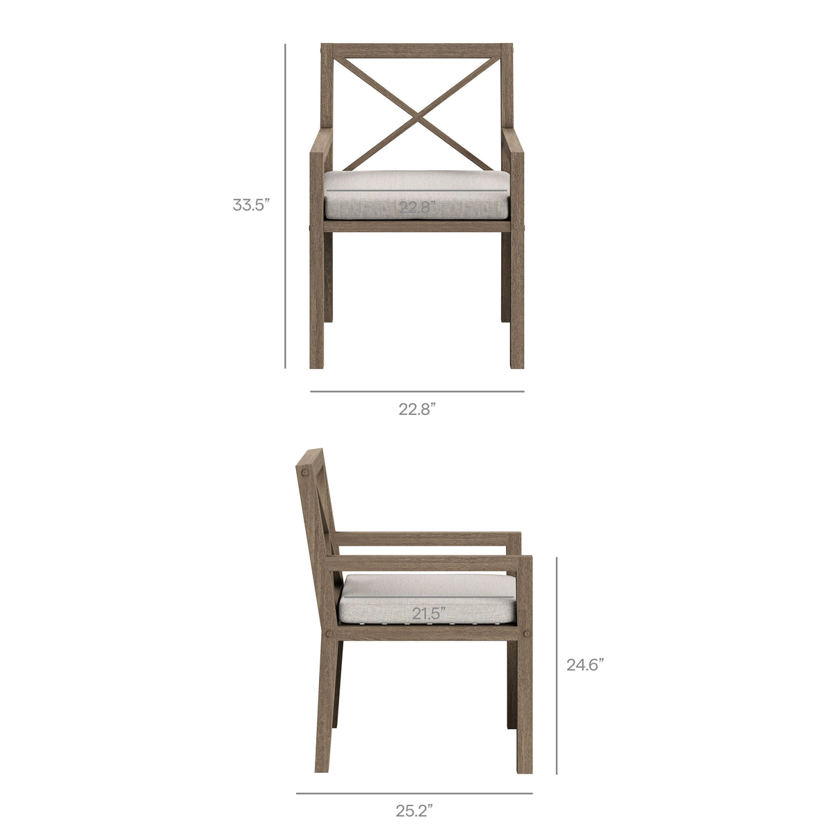 Northlake 9-Piece Outdoor Patio Teak Wood Dining Set by Modway