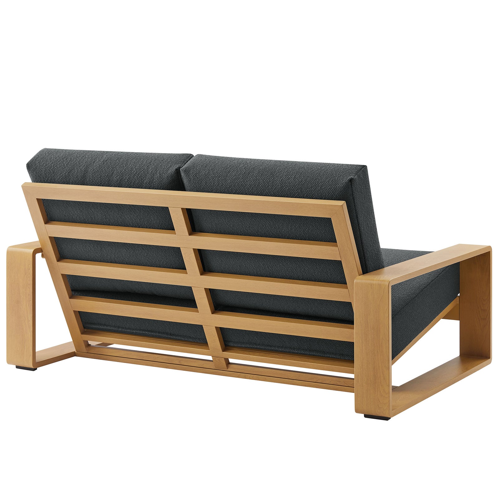 Lirienne 4-Piece Outdoor Patio Aluminum Faux Wood Furniture Set by Modway