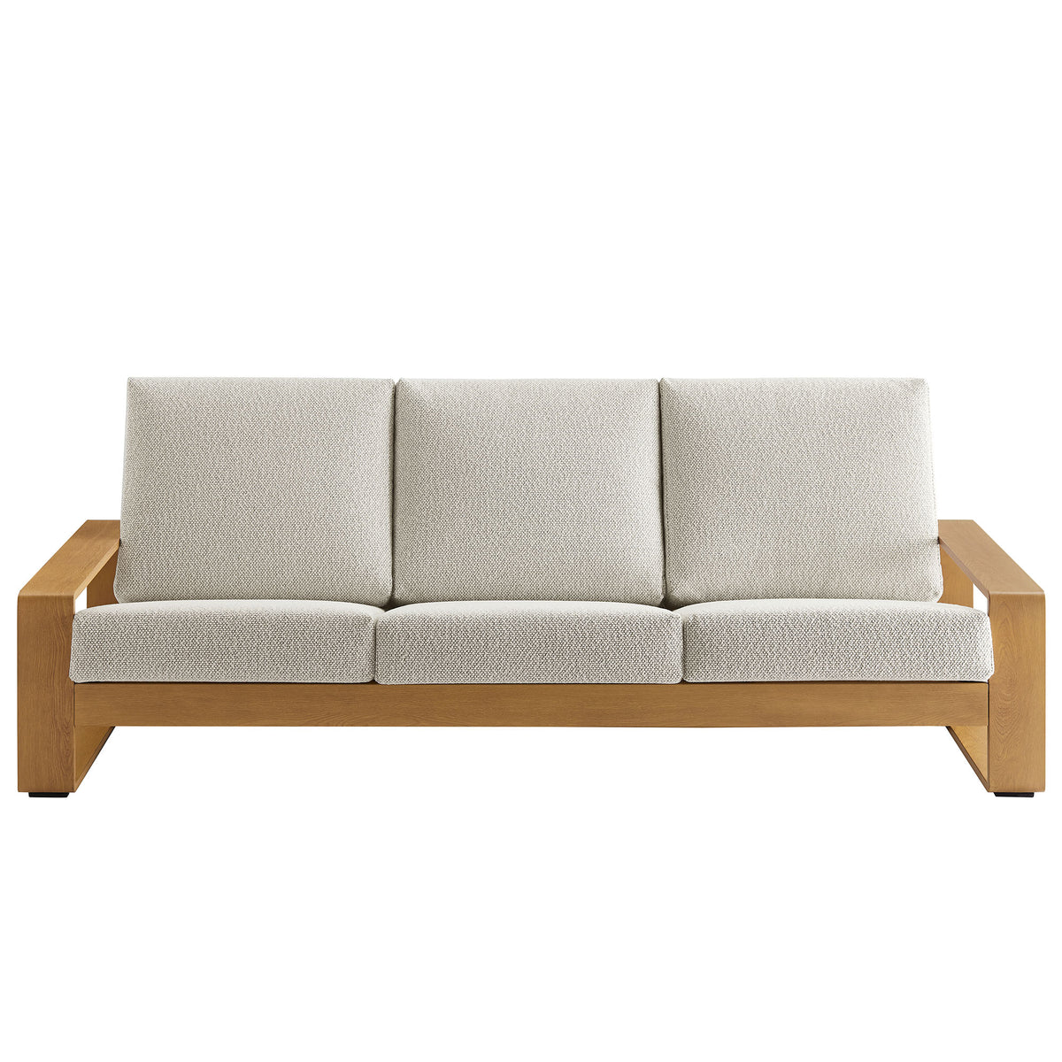 Lirienne Outdoor Patio Aluminum Faux Wood Sofa by Modway