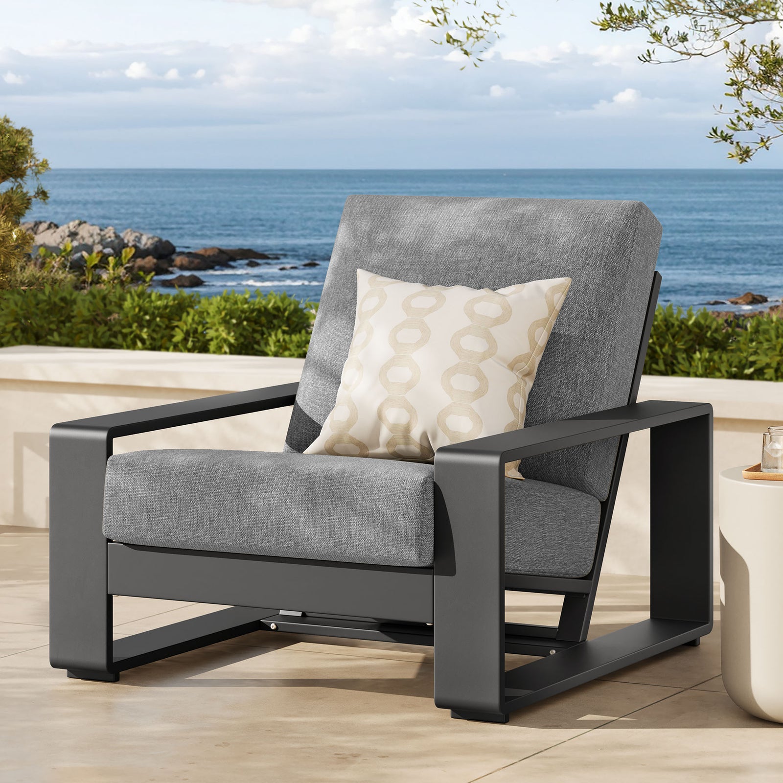 Lirienne Outdoor Patio Aluminum Armchair by Modway
