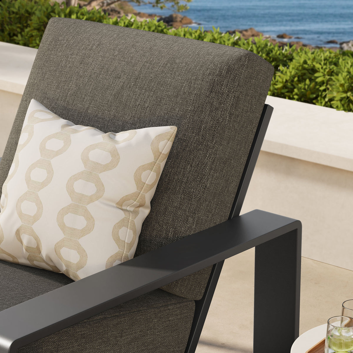 Lirienne Outdoor Patio Aluminum Armchair by Modway