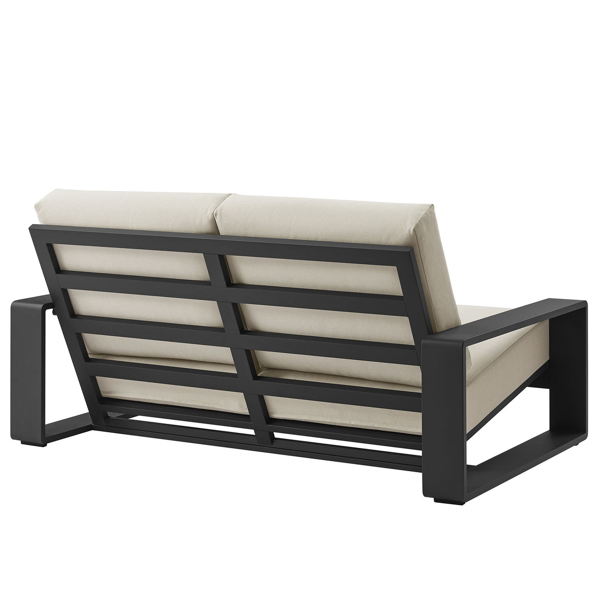Lirienne Outdoor Patio Aluminum Loveseat by Modway