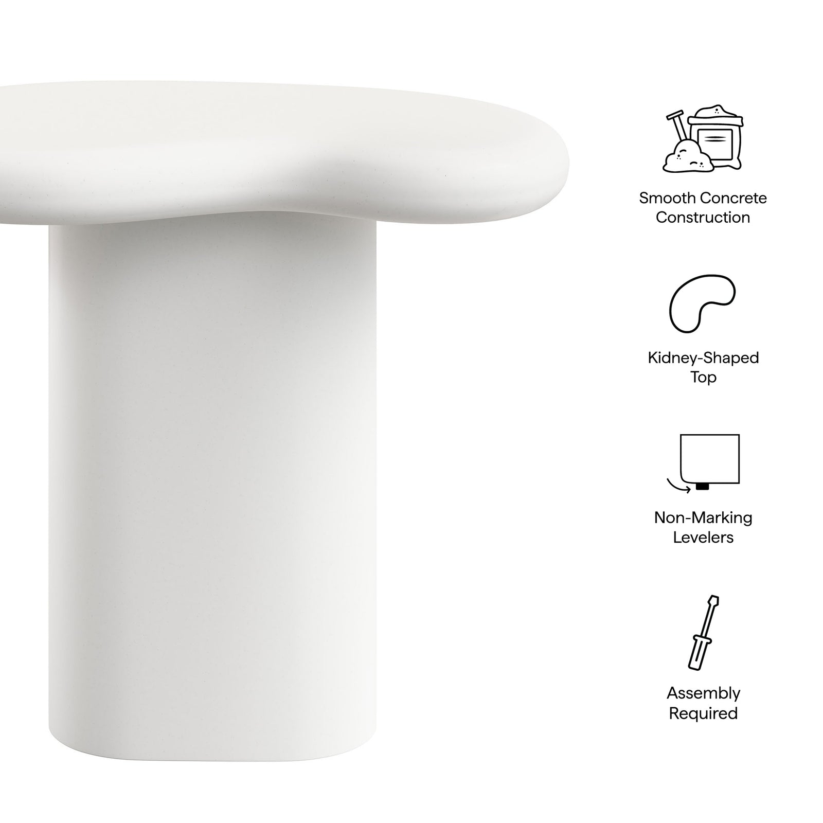 Elowen Outdoor Patio Side Table by Modway