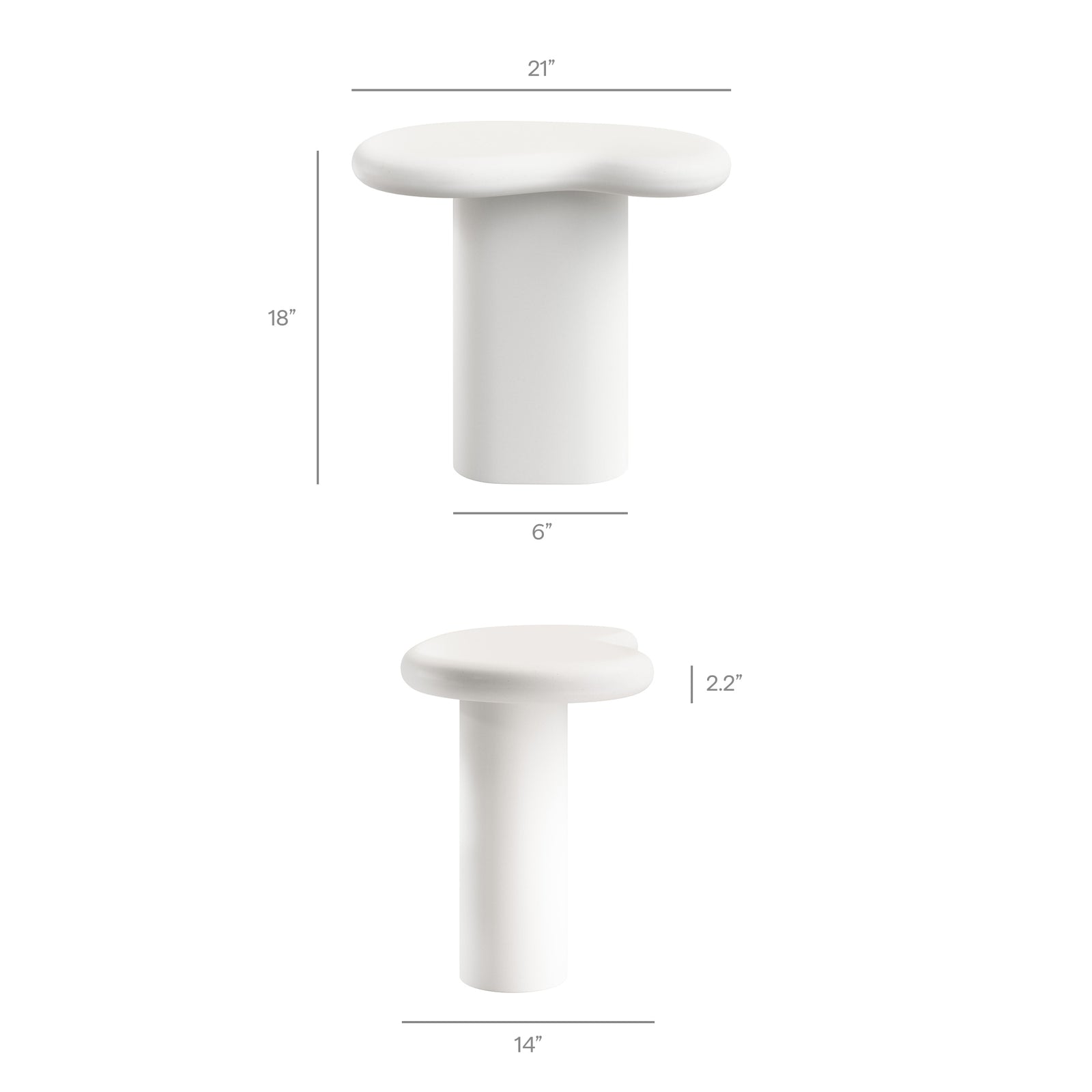 Elowen Outdoor Patio Side Table by Modway