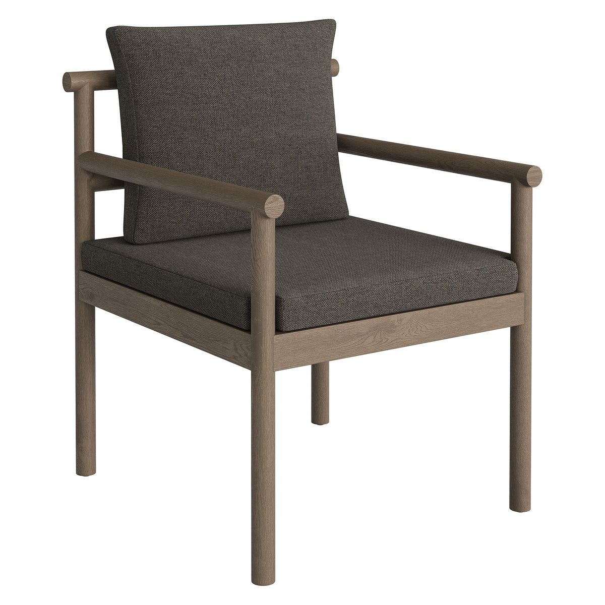 Eleni Outdoor Patio Teak Wood Rope Dining Chair by Modway