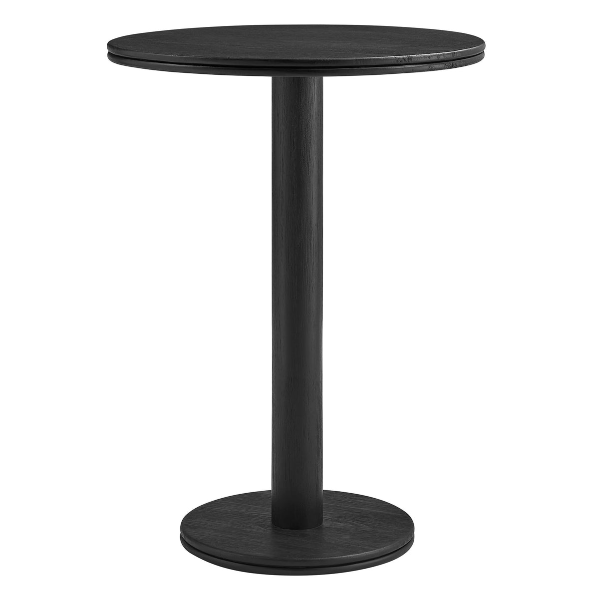 Neo 5-Piece Round Indoor - Outdoor Patio Round Patio Bar Table And Stool Set by Modway