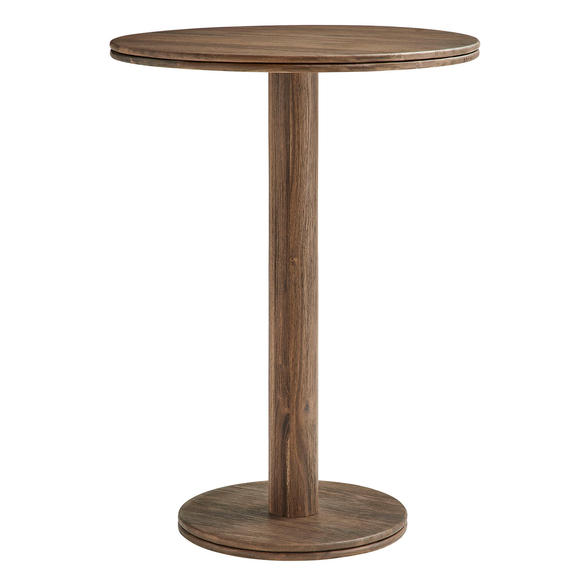 Neo 5-Piece Round Indoor - Outdoor Patio Round Patio Bar Table And Stool Set by Modway