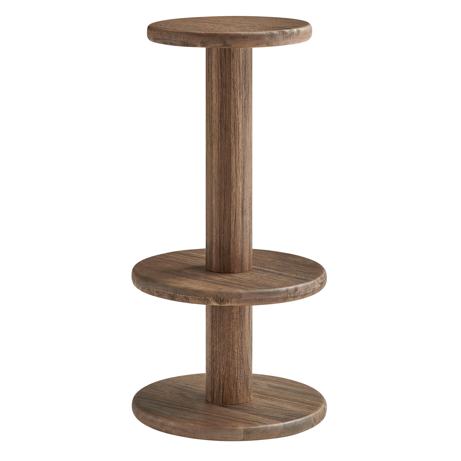 Neo 5-Piece Round Indoor - Outdoor Patio Round Patio Bar Table And Stool Set by Modway