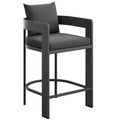 Tahoe Outdoor Patio Patio Aluminum Counter Stool by Modway