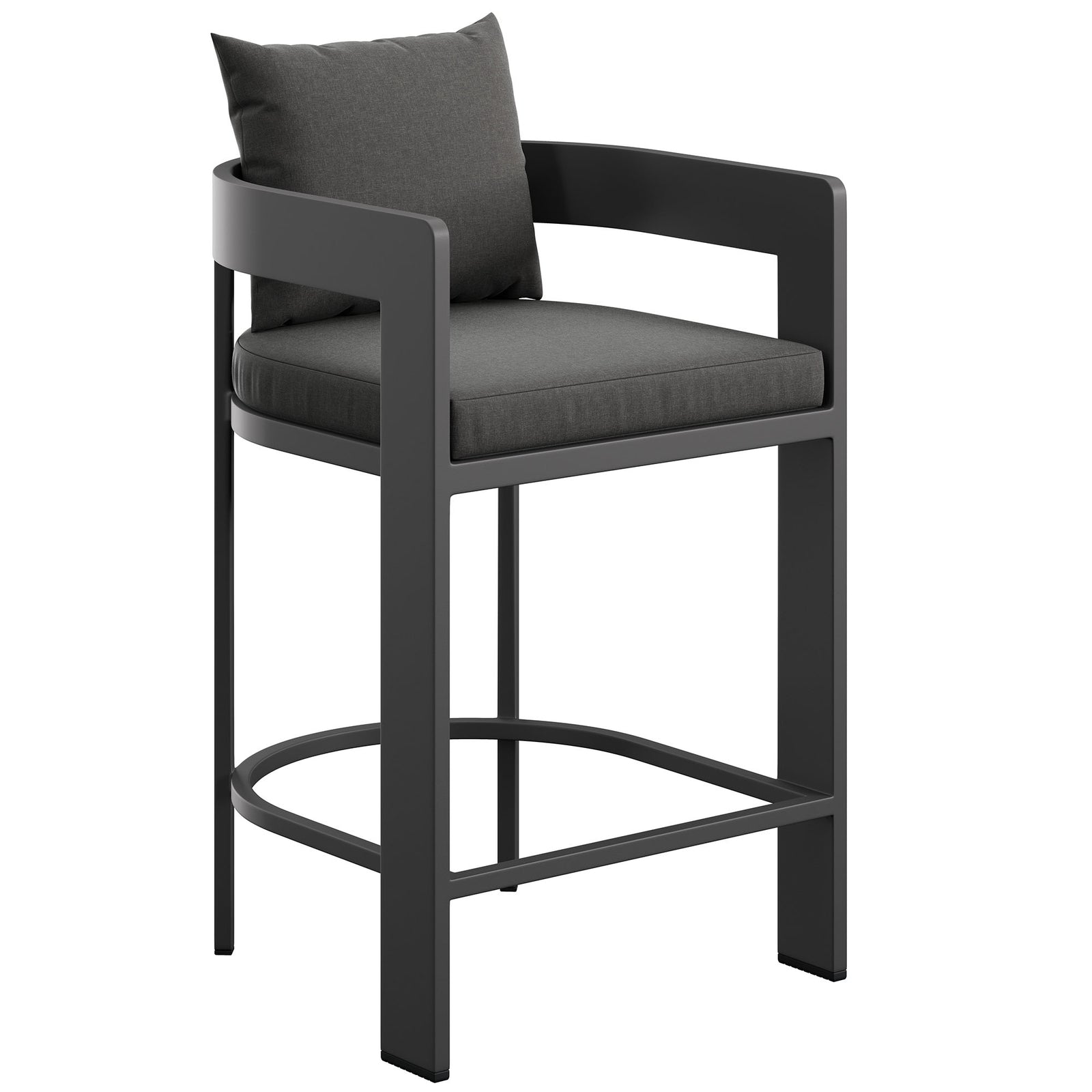 Tahoe Outdoor Patio Patio Aluminum Counter Stool by Modway