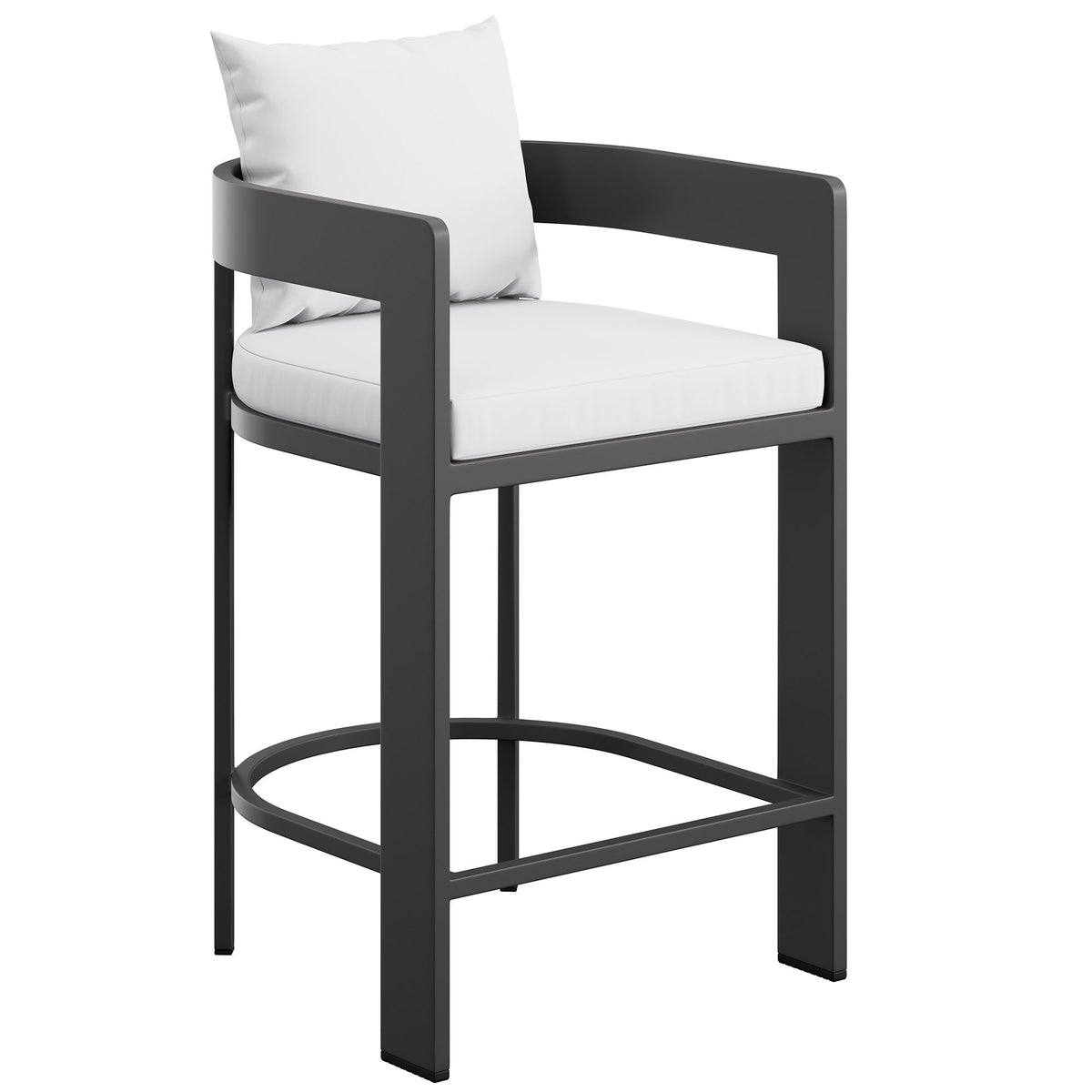 Tahoe Outdoor Patio Patio Aluminum Counter Stool by Modway