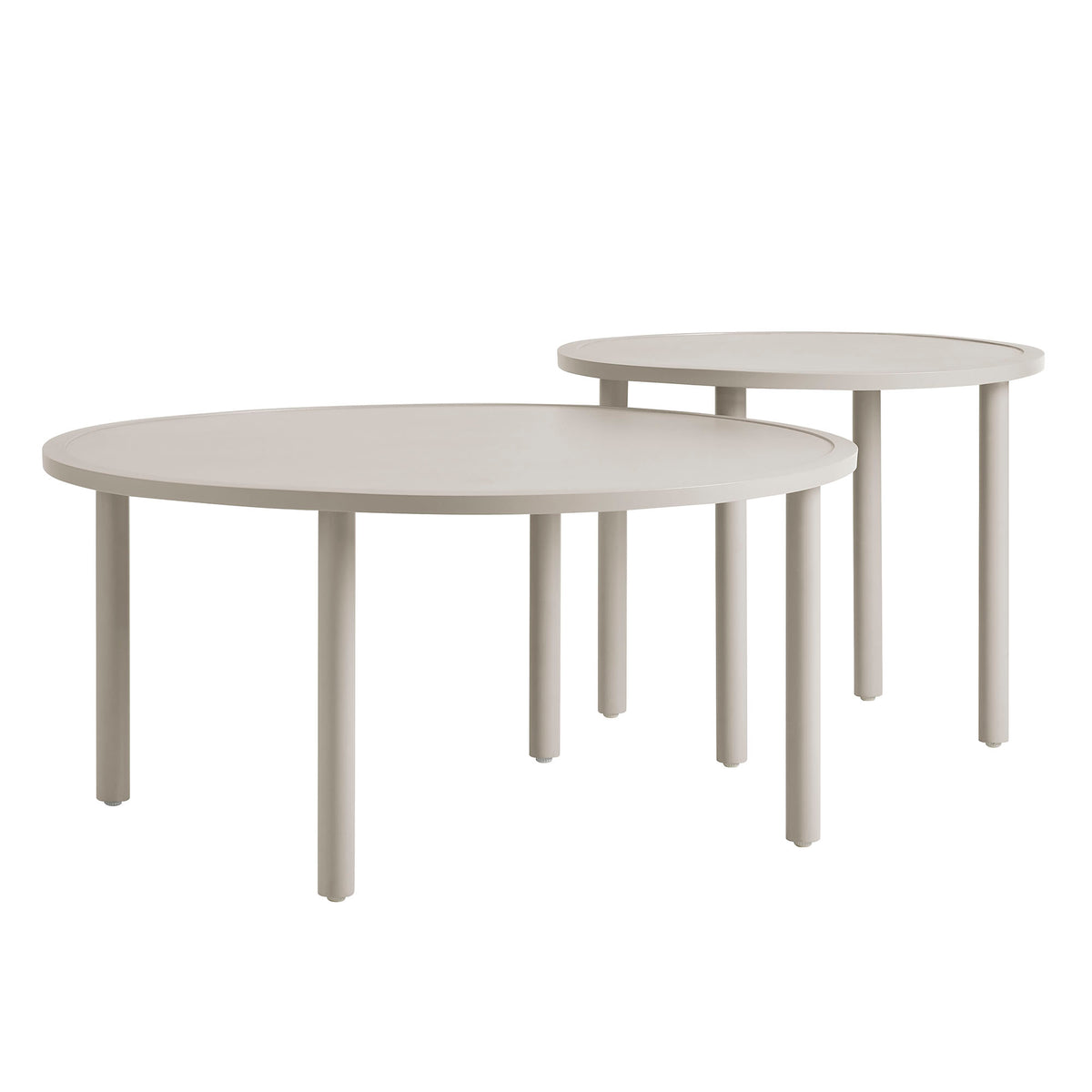 Porta 2 Piece Nesting Outdoor Patio Aluminum Coffee Table Set by Modway