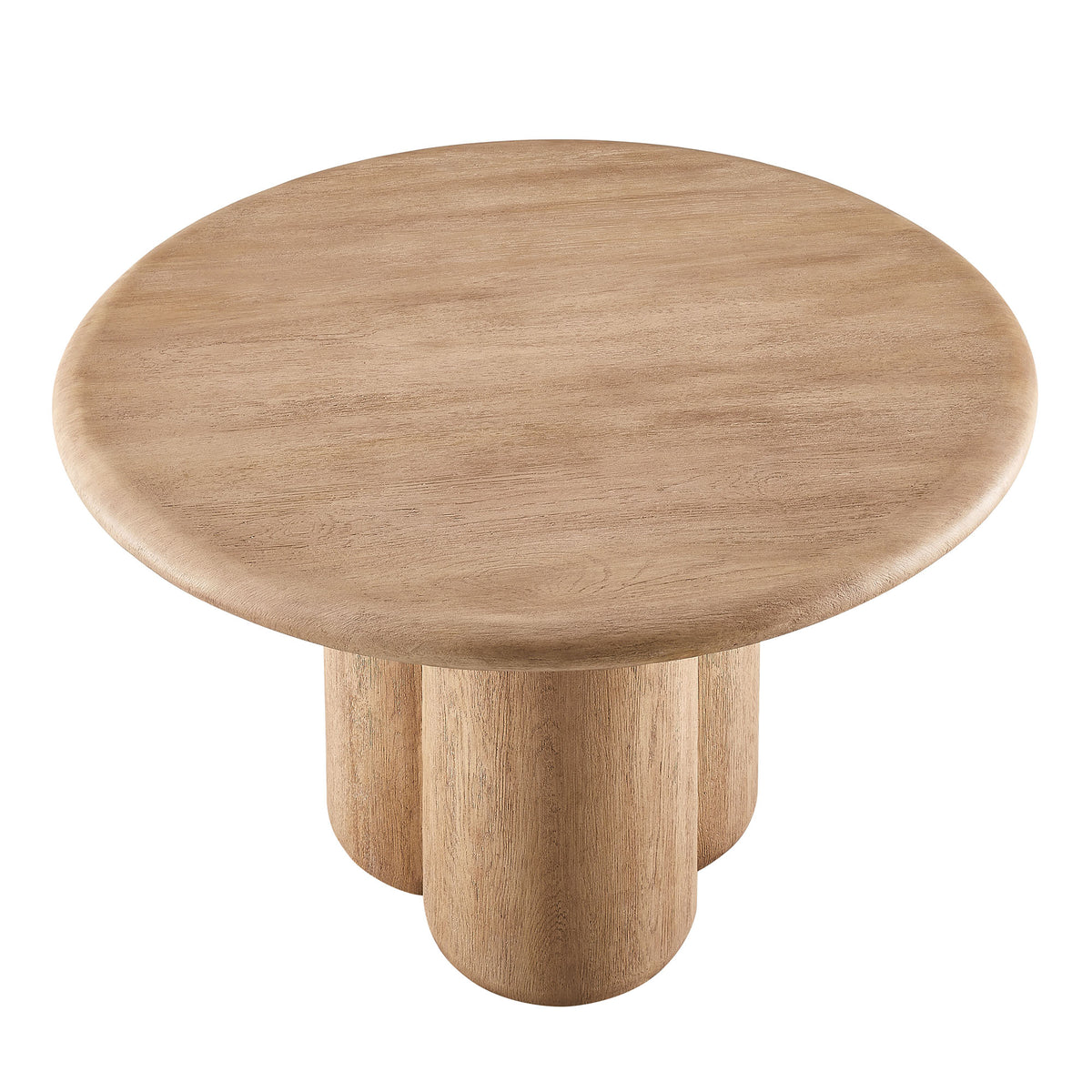 Tori 48 Inch Round Indoor and Outdoor Patio Dining Table by Modway