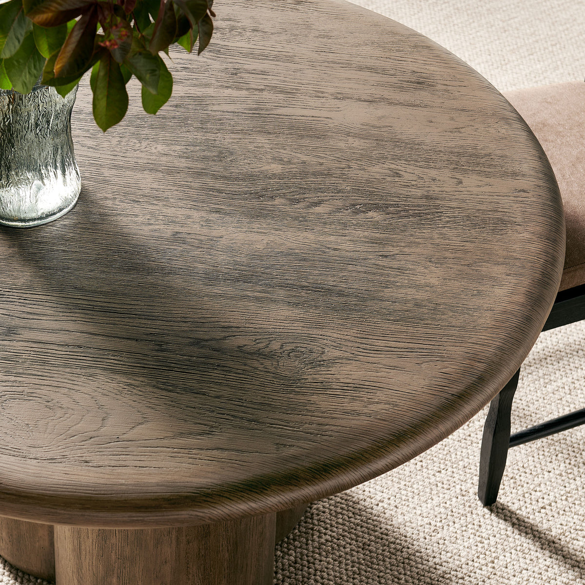 Tori 48 Inch Round Indoor and Outdoor Patio Dining Table by Modway