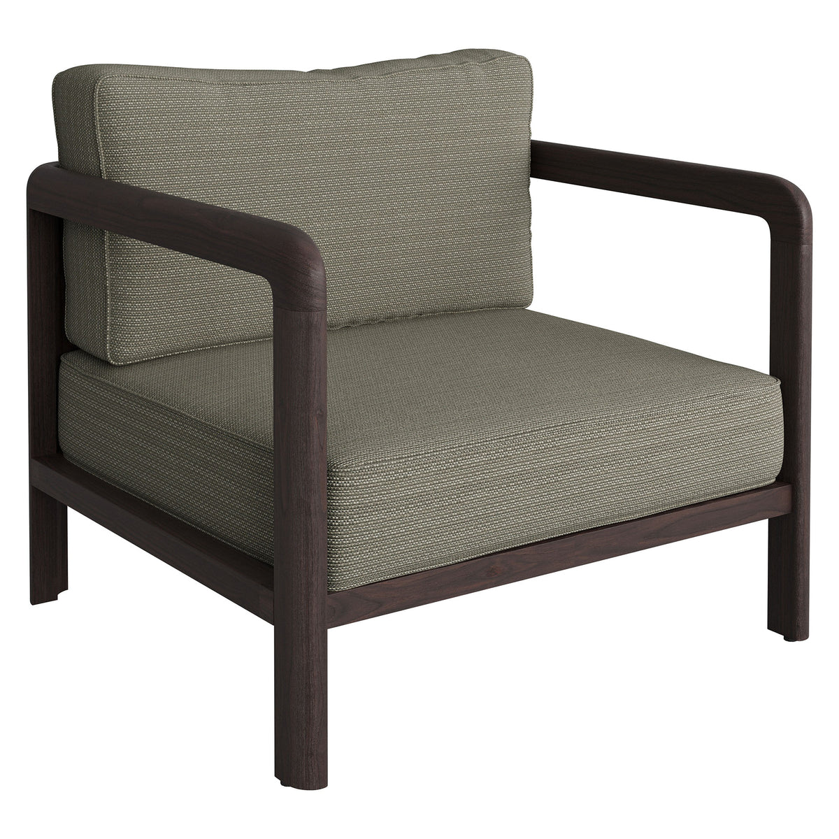Kona Outdoor Patio Teak Wood Armchair by Modway