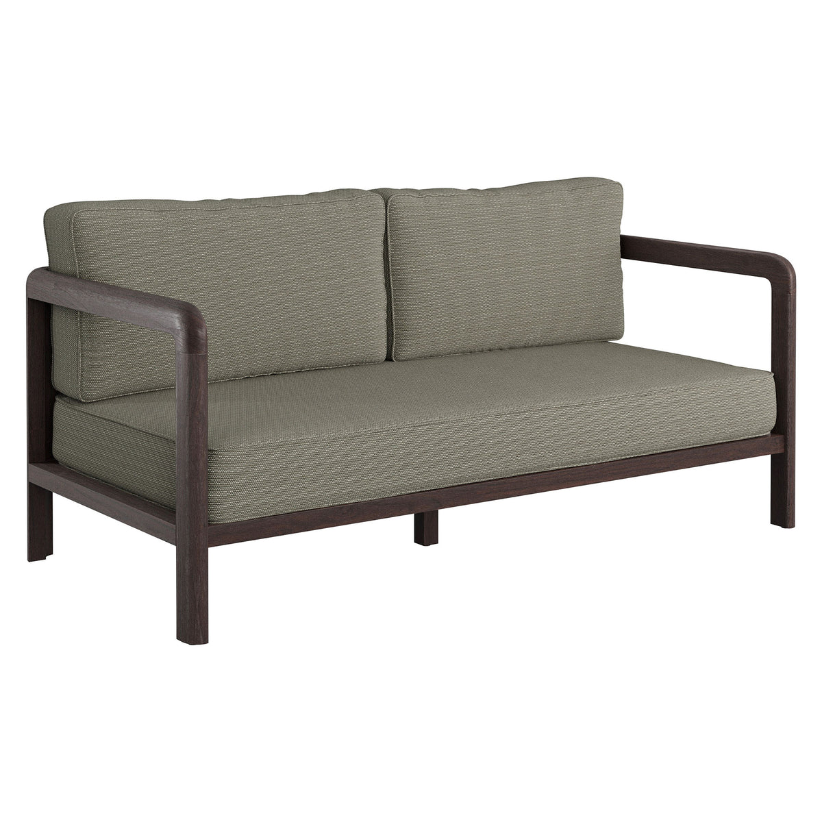 Kona Outdoor Patio Teak Wood Loveseat by Modway