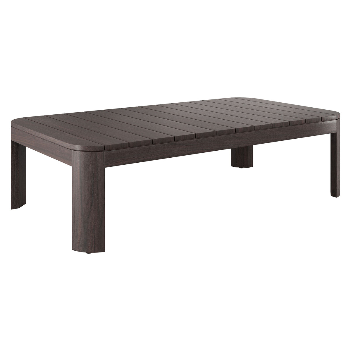 Kona 47 Inch Outdoor Patio Teak Wood Coffee Table by Modway