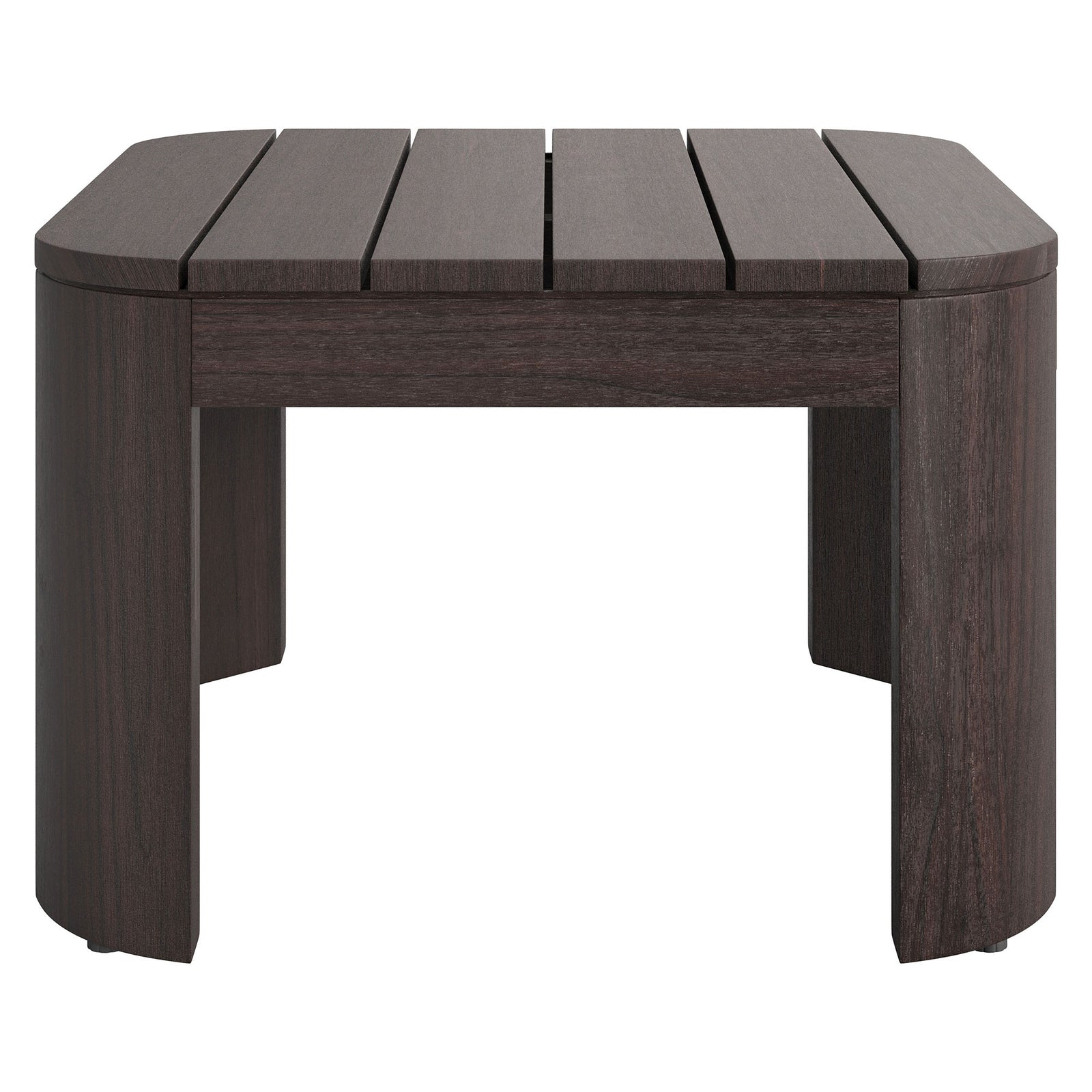 Kona Outdoor Patio Teak Wood Side Table by Modway